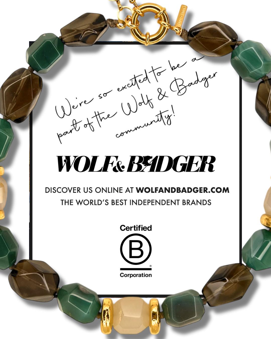 FOR IMMEDIATE RELEASE JAREDJAMIN Joins the Prestigious Wolf & Badger Community, Expanding Global Reach and Commitment to Independent Brands