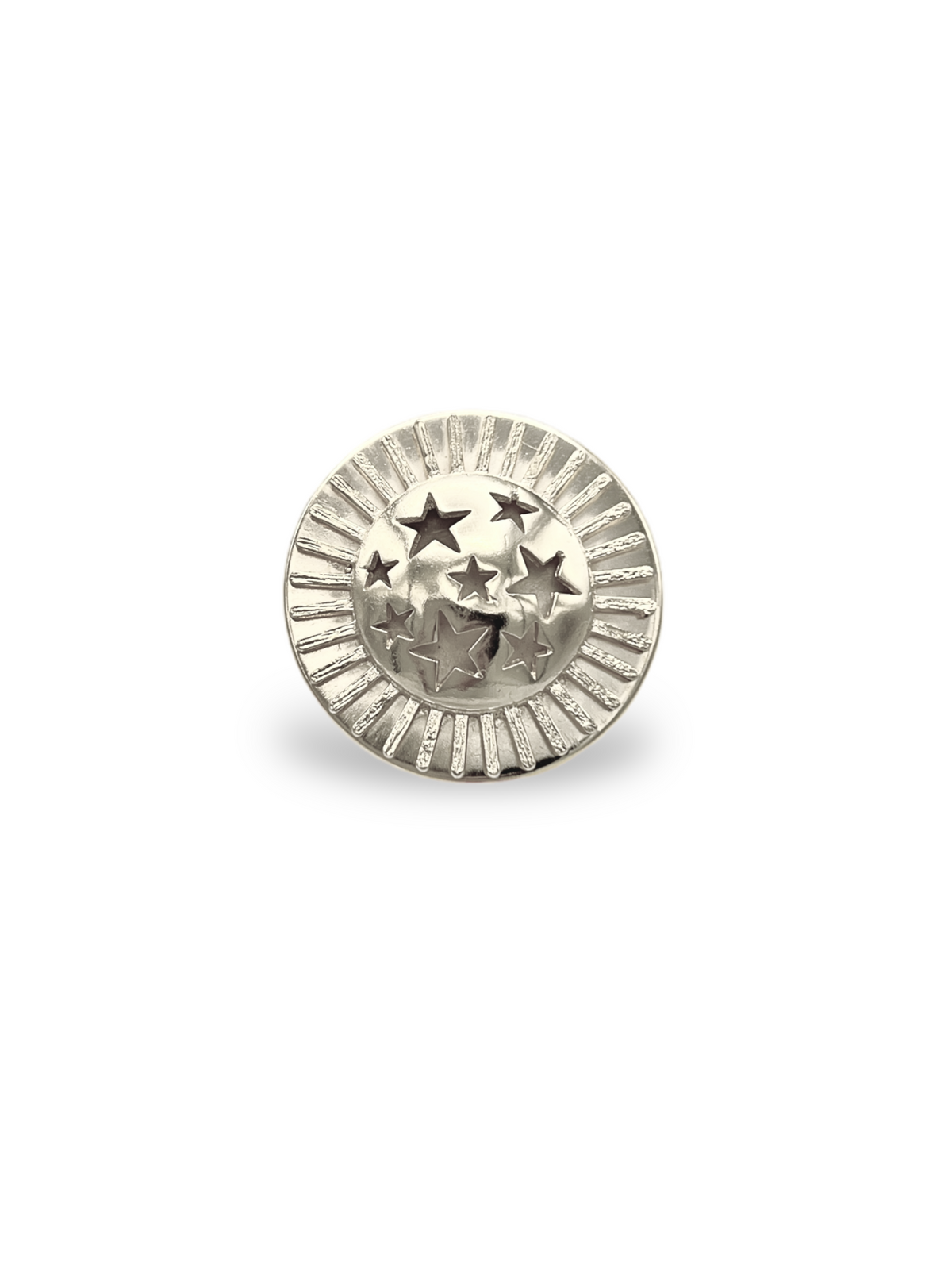 Starburst Statement Ring-Womens rings-JAREDJAMIN Jewelry Online-Silver-JAREDJAMIN - Fashion Jewelry &amp; Accessories