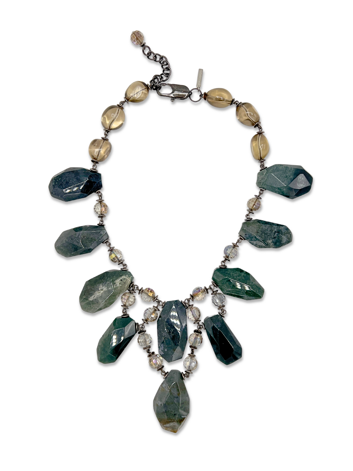 Versailles Vixen Jasper Necklace-Necklaces-JAREDJAMIN Jewelry Online-JAREDJAMIN - Fashion Jewelry &amp; Accessories