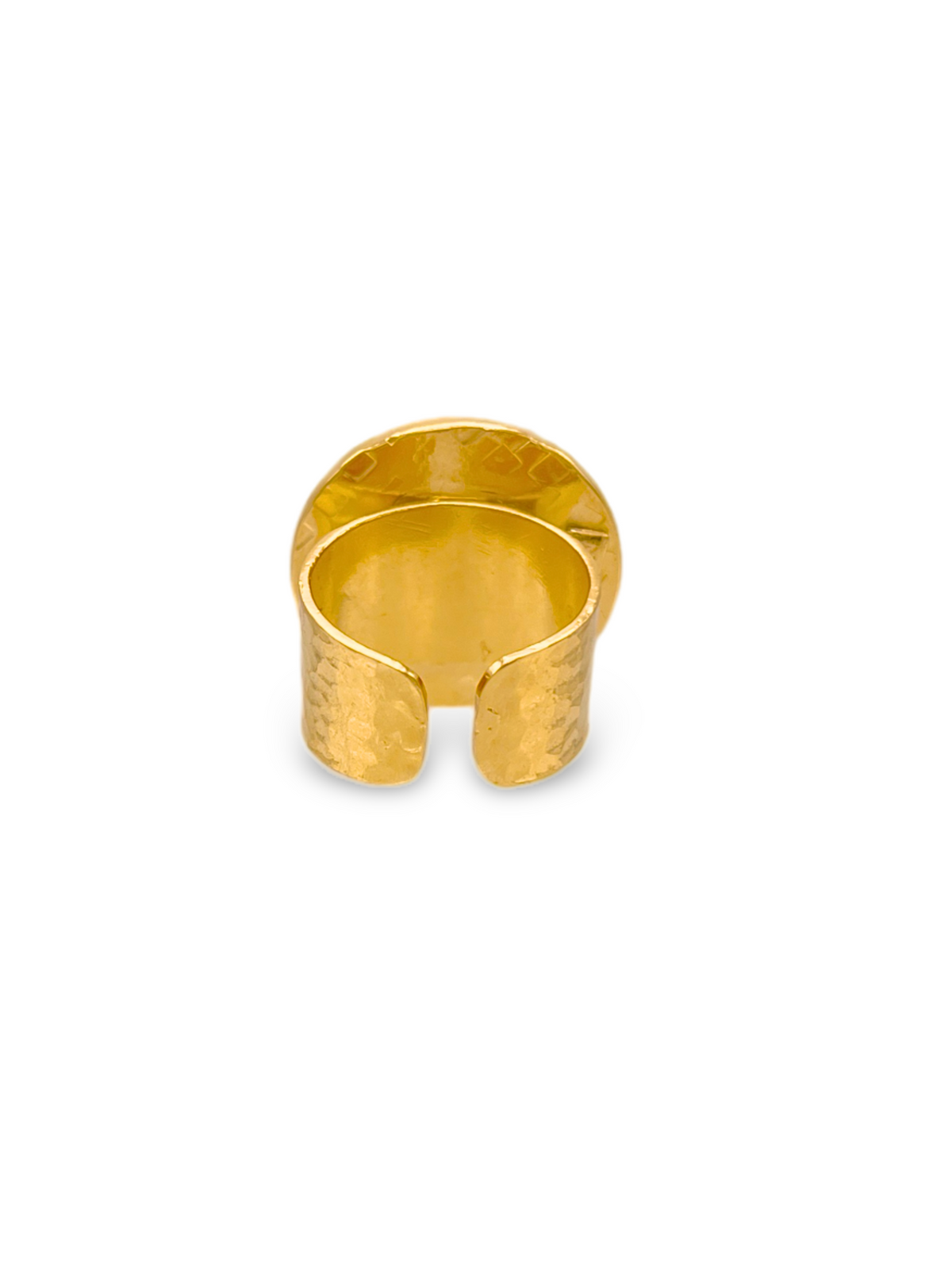 Buttercup Textured Adjustable Ring-Womens rings-JAREDJAMIN Jewelry Online-JAREDJAMIN - Fashion Jewelry &amp; Accessories