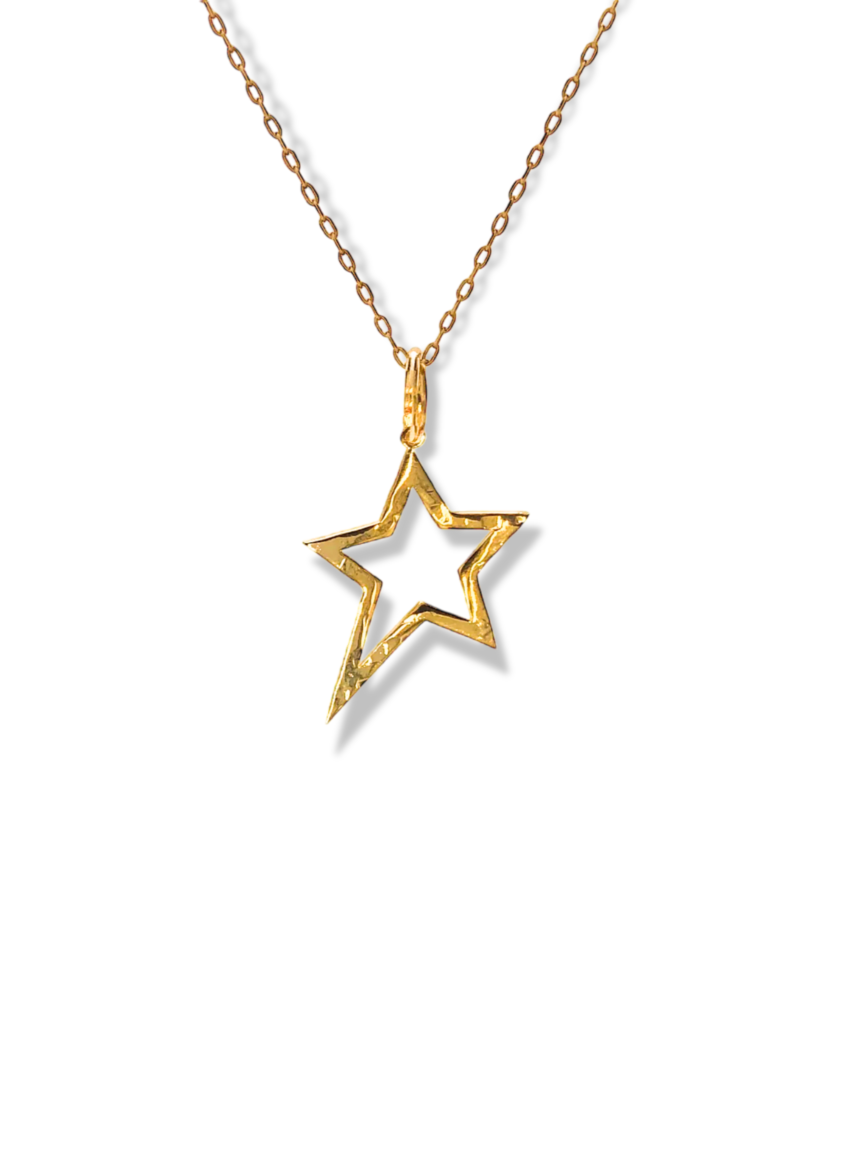 Gold Shooting Star Pendant Charm (sm)-Pendant Charms-JAREDJAMIN Jewelry Online-JAREDJAMIN - Fashion Jewelry & Accessories