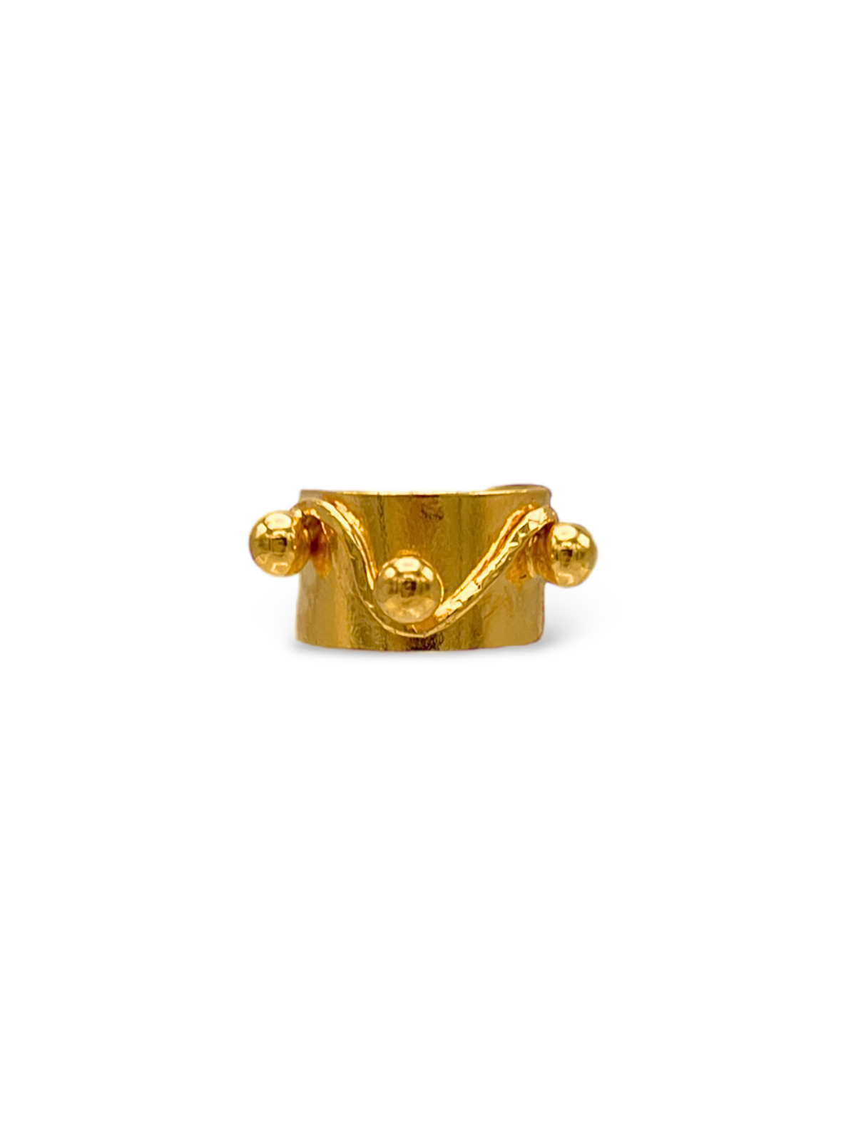 Gold Chivalry Ring-Womens rings-JAREDJAMIN Jewelry Online-JAREDJAMIN - Fashion Jewelry &amp; Accessories