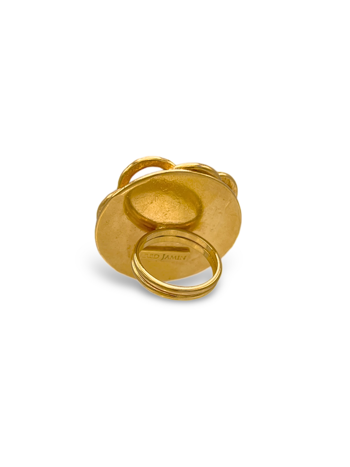 Gold Santorini Rose Ring-Womens rings-JAREDJAMIN Jewelry Online-JAREDJAMIN - Fashion Jewelry &amp; Accessories