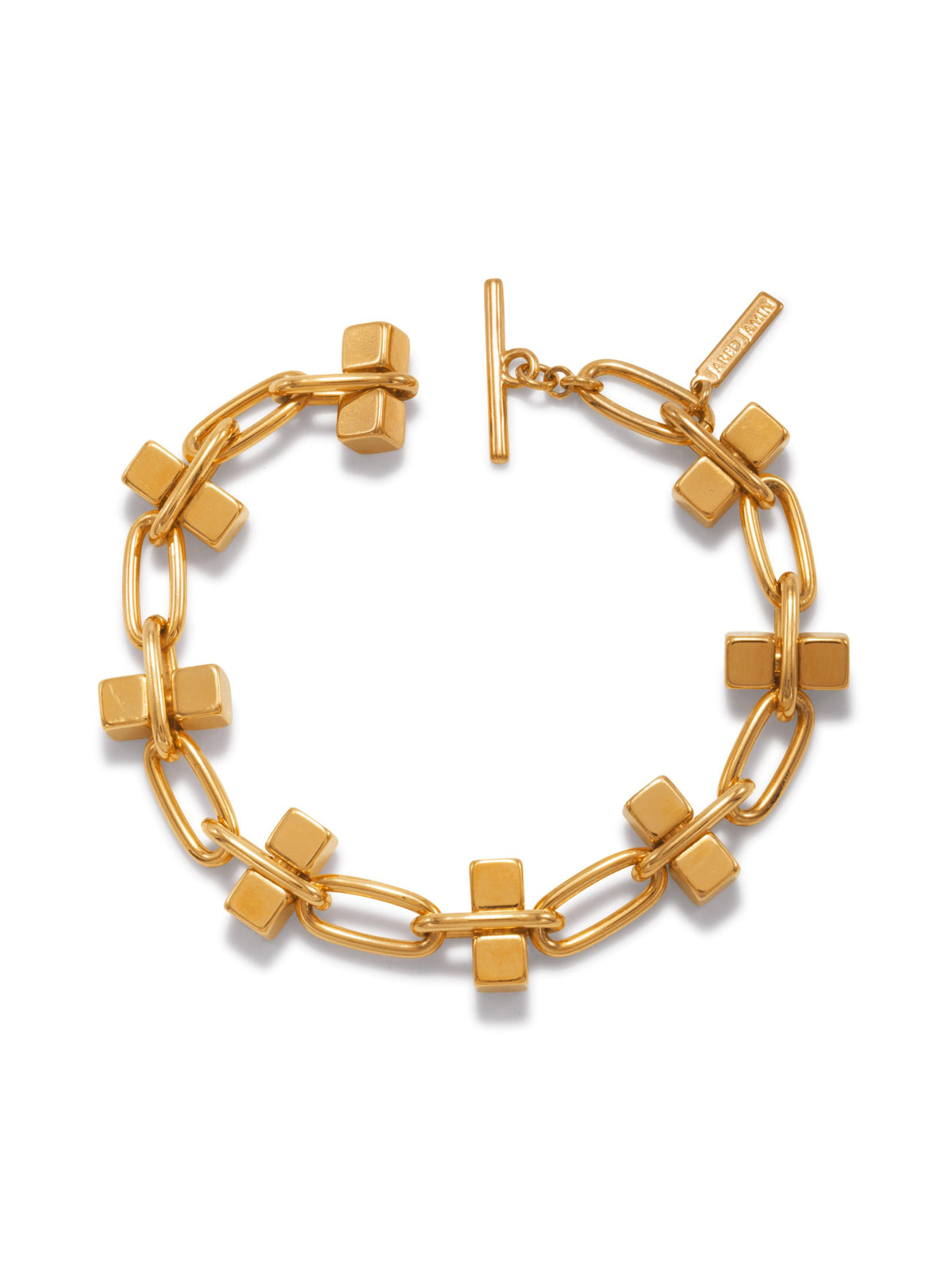 Blockbuster Gold Chain Bracelet-Bracelets-JAREDJAMIN Jewelry Online-JAREDJAMIN - Fashion Jewelry &amp; Accessories