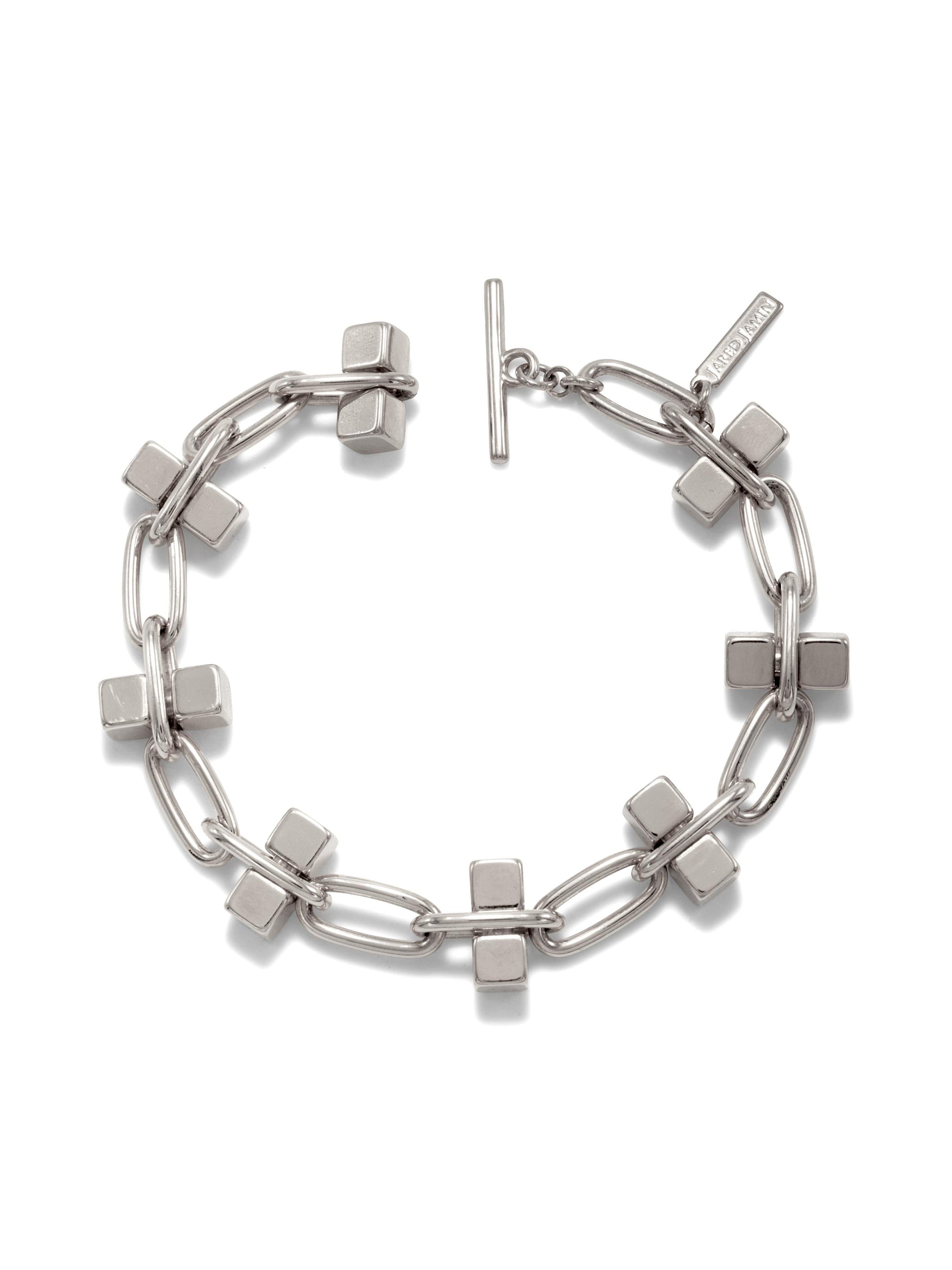 Blockbuster Silver Chain Bracelet-Bracelets-JAREDJAMIN Jewelry Online-JAREDJAMIN - Fashion Jewelry & Accessories