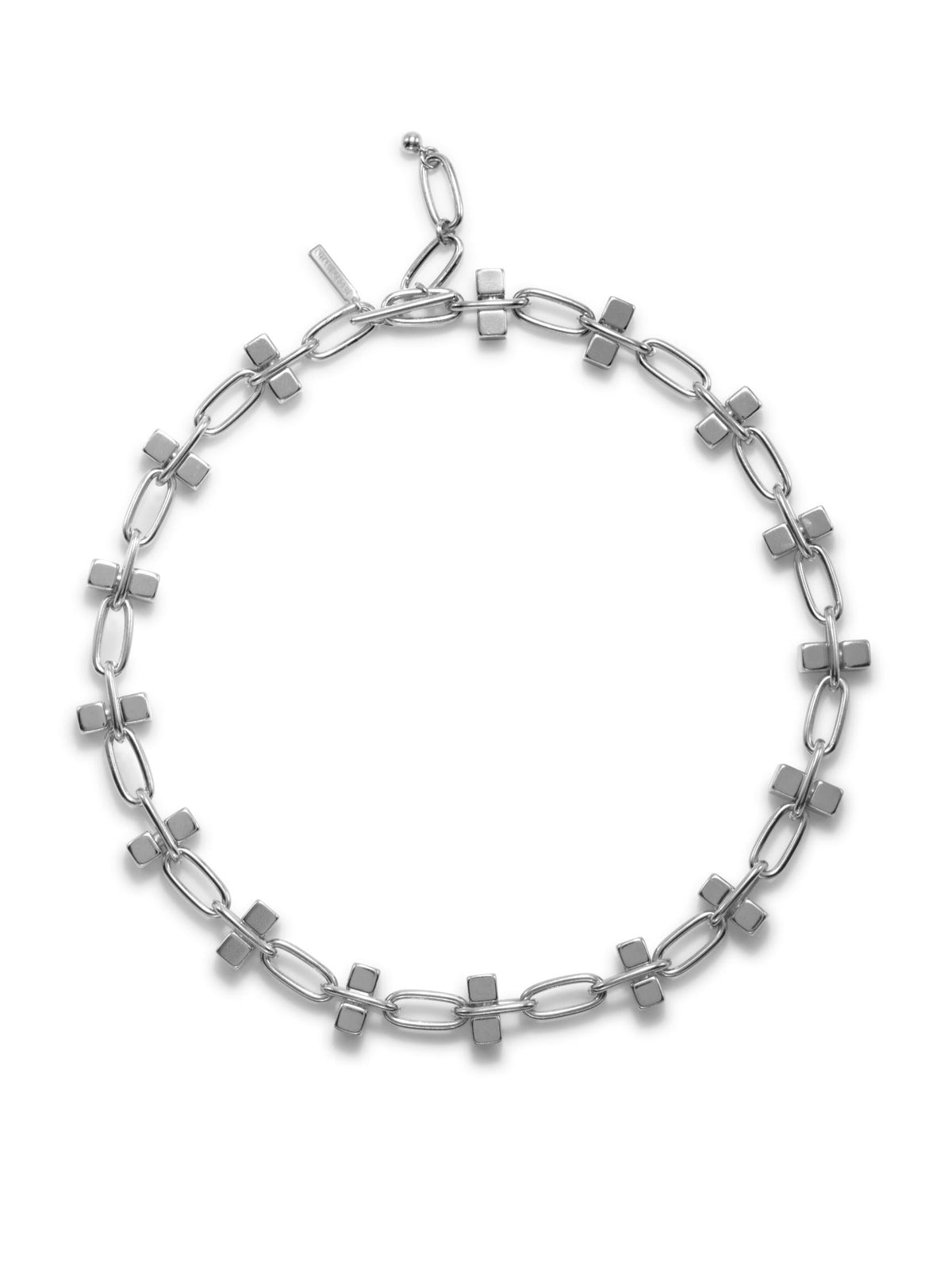 Blockbuster Silver Chain Collier Necklace-Necklaces-JAREDJAMIN Jewelry Online-JAREDJAMIN