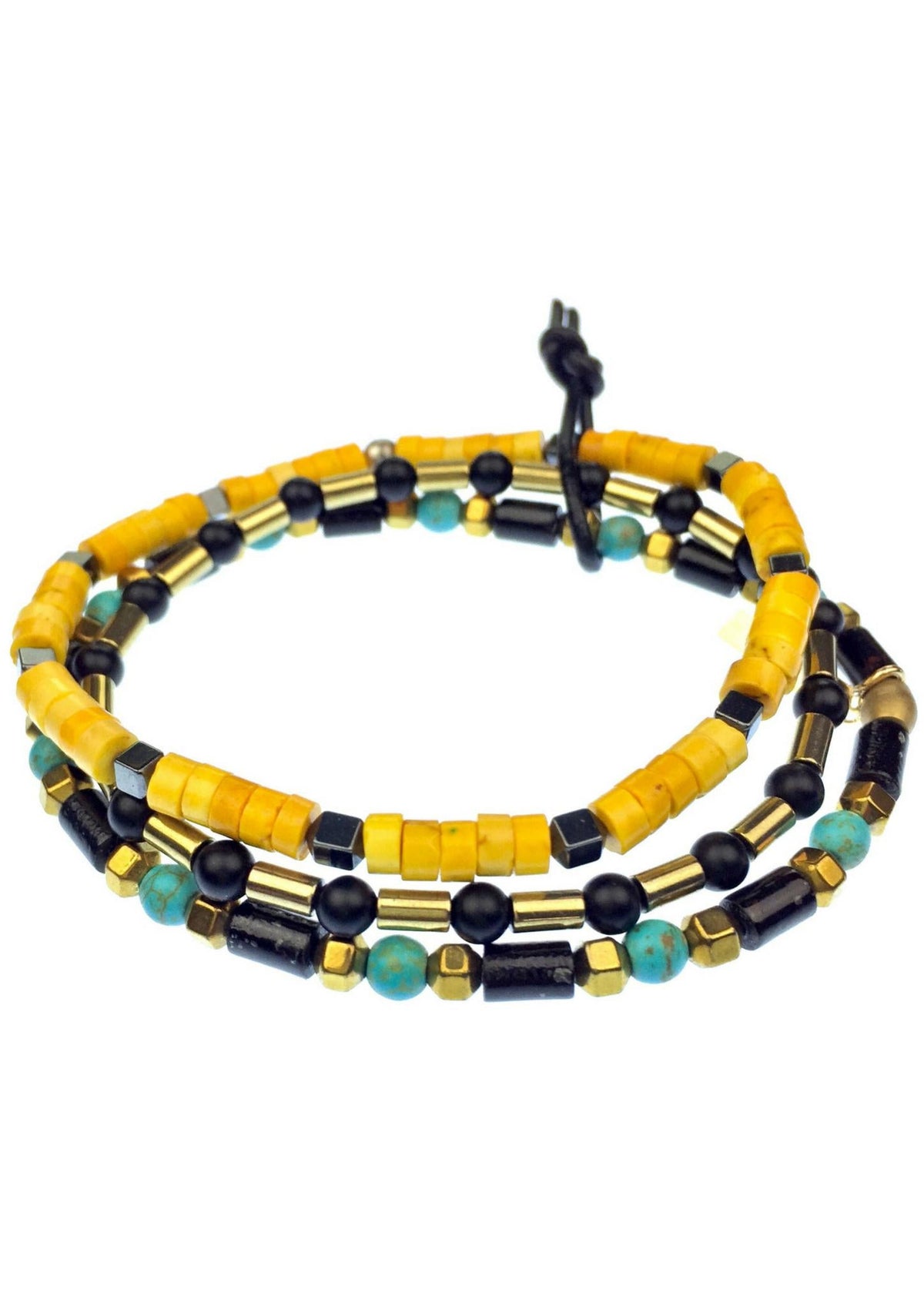 Coal Mine Canary Bracelet Set-Bracelets-JAREDJAMIN Jewelry Online-JARED JAMIN