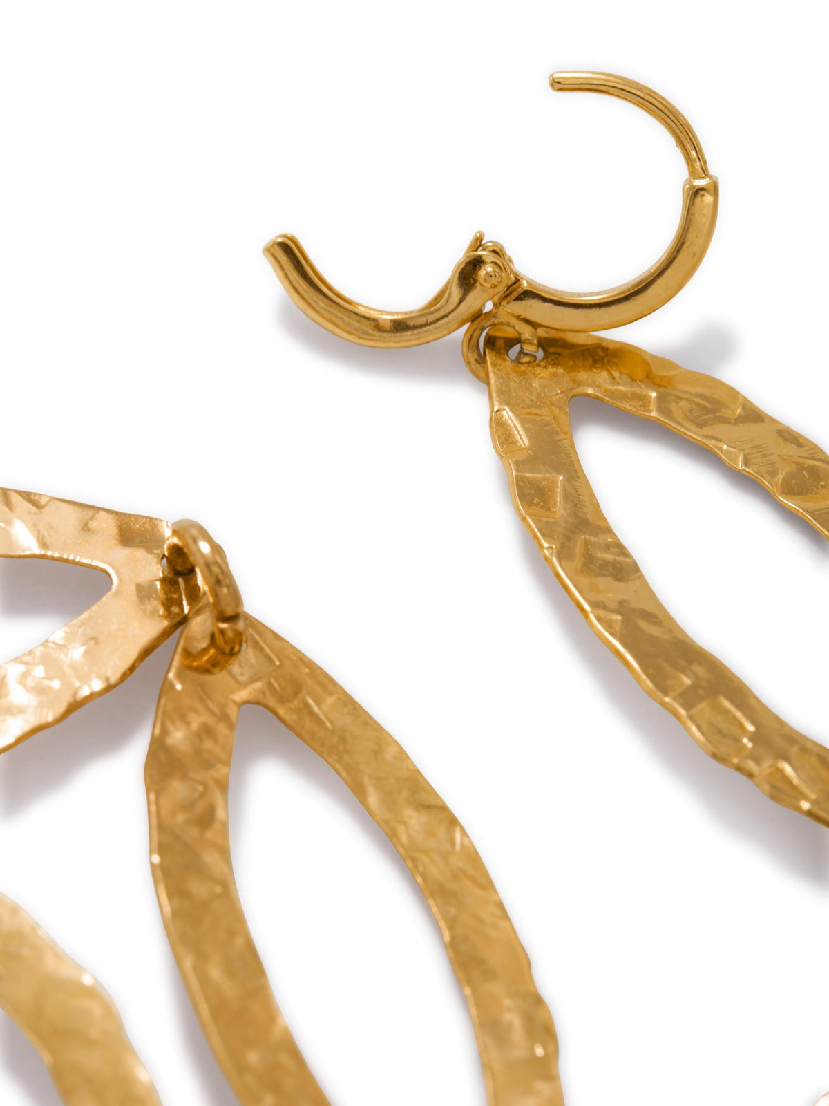 Gold Eyelet-Chandelier Earrings-Earrings-JAREDJAMIN Jewelry Online-18K Gold-JARED JAMIN