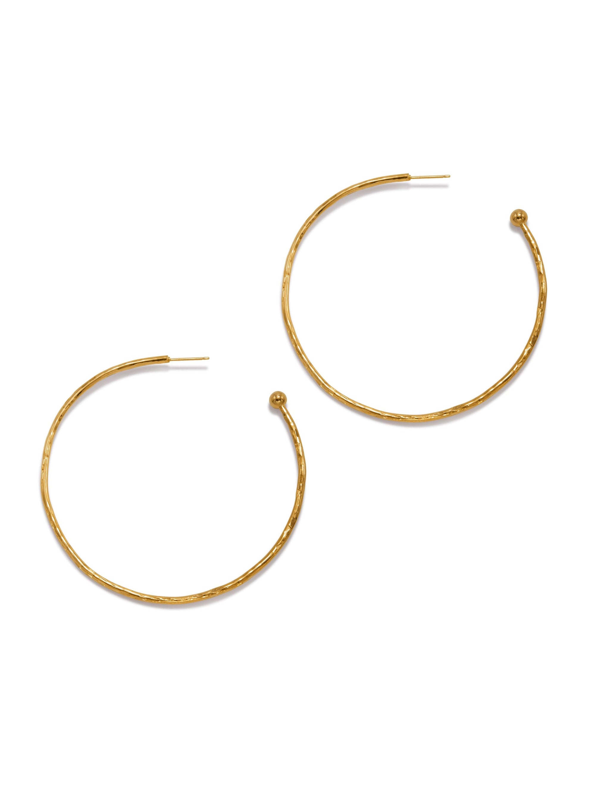 Gold Medium Hooptastic Hoop Earrings-Earrings-JAREDJAMIN Jewelry Online-JARED JAMIN