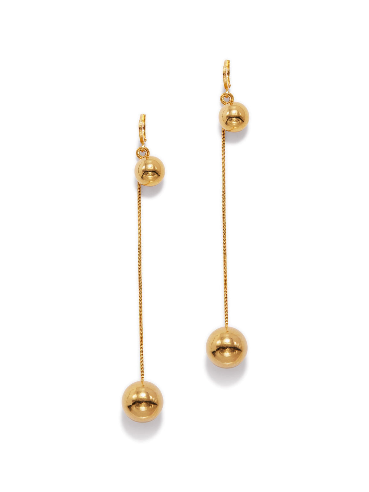 Gold Orbita Swing Hook Earrings-Earrings-JAREDJAMIN Jewelry Online-JARED JAMIN