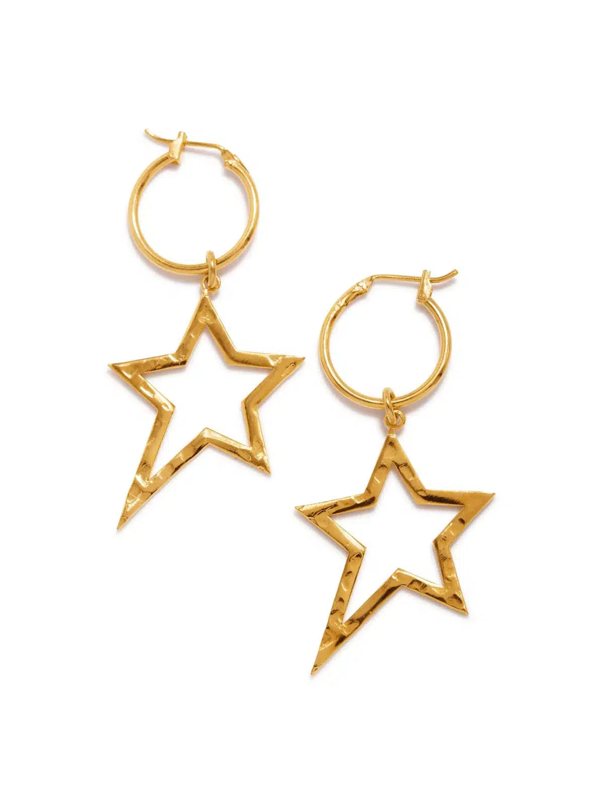 Gold Shooting Star Dust Earring Charms-Womens Charms for Earrings-JAREDJAMIN Jewelry Online-JAREDJAMIN - Fashion Jewelry & Accessories