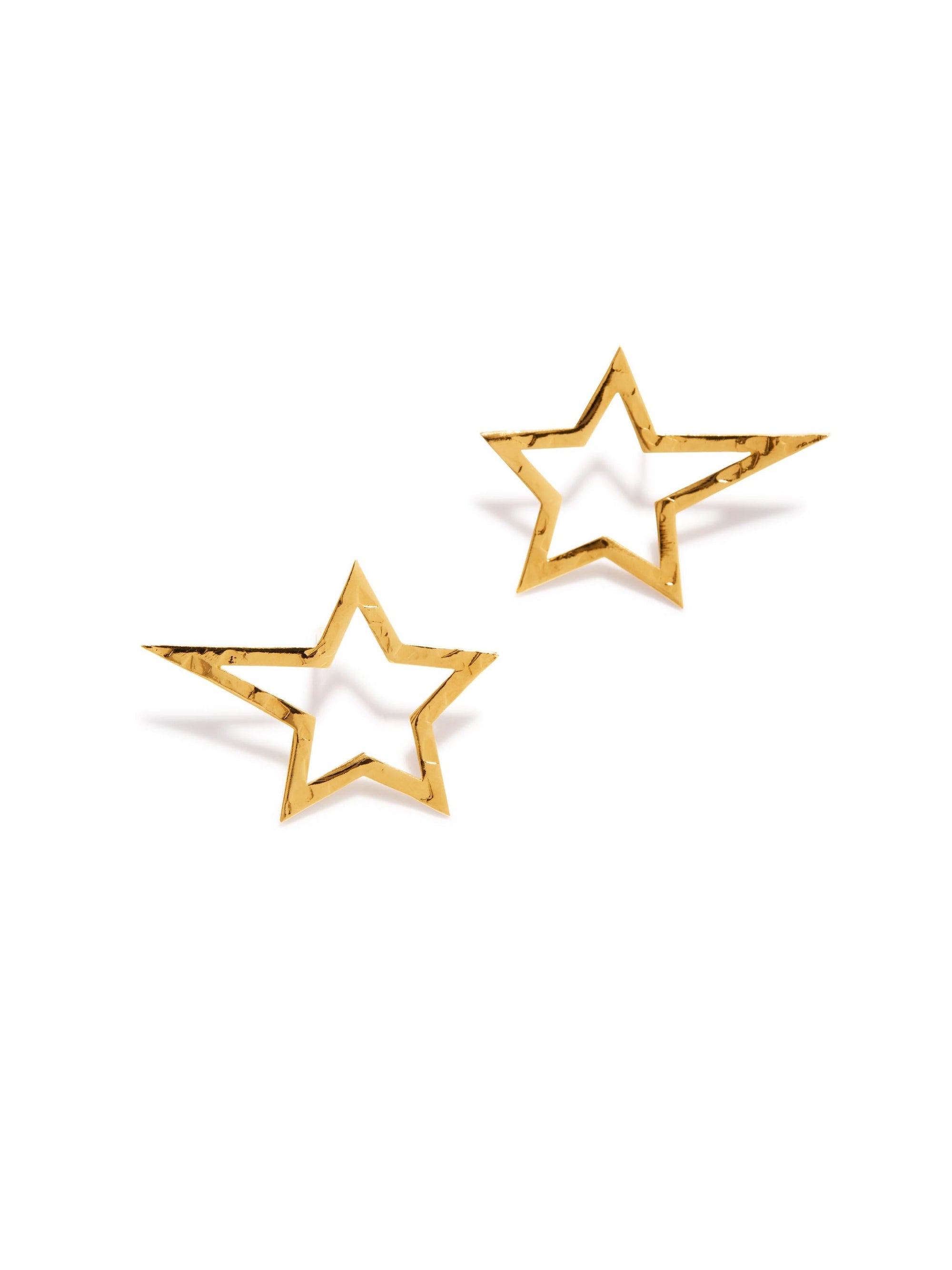 Gold Shooting Star Dust Stud Earrings (Sm)-Earrings-JAREDJAMIN Jewelry Online-JAREDJAMIN - Fashion Jewelry & Accessories