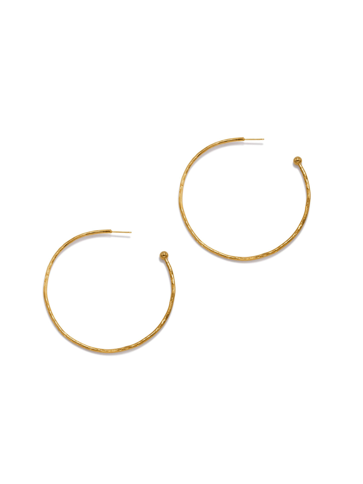 Gold Small Hooptastic Hoop Earrings-Earrings-JAREDJAMIN Jewelry Online-JARED JAMIN