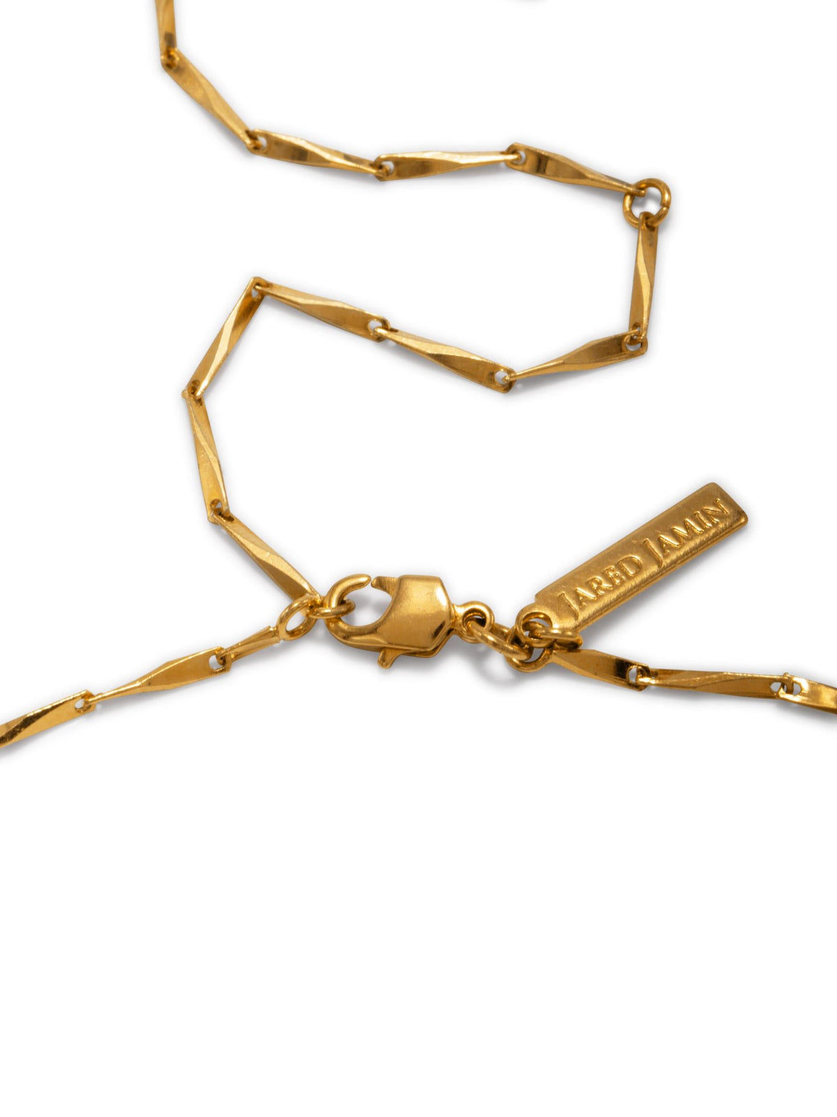 Faceted Bar Adjustable Chain Necklace-Necklaces-JAREDJAMIN Jewelry Online-JAREDJAMIN