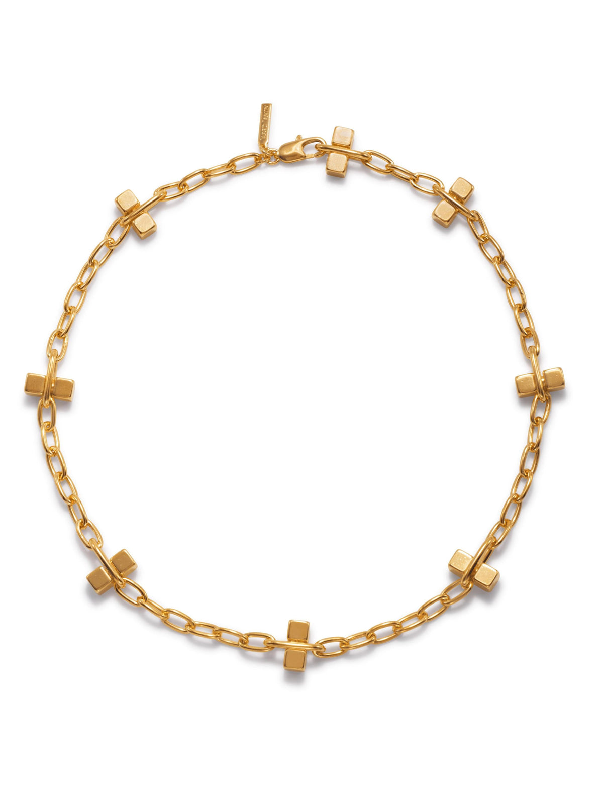 Gold Blockbuster Lite Choker Necklace-Necklaces-JAREDJAMIN Jewelry Online-24 inches-JARED JAMIN