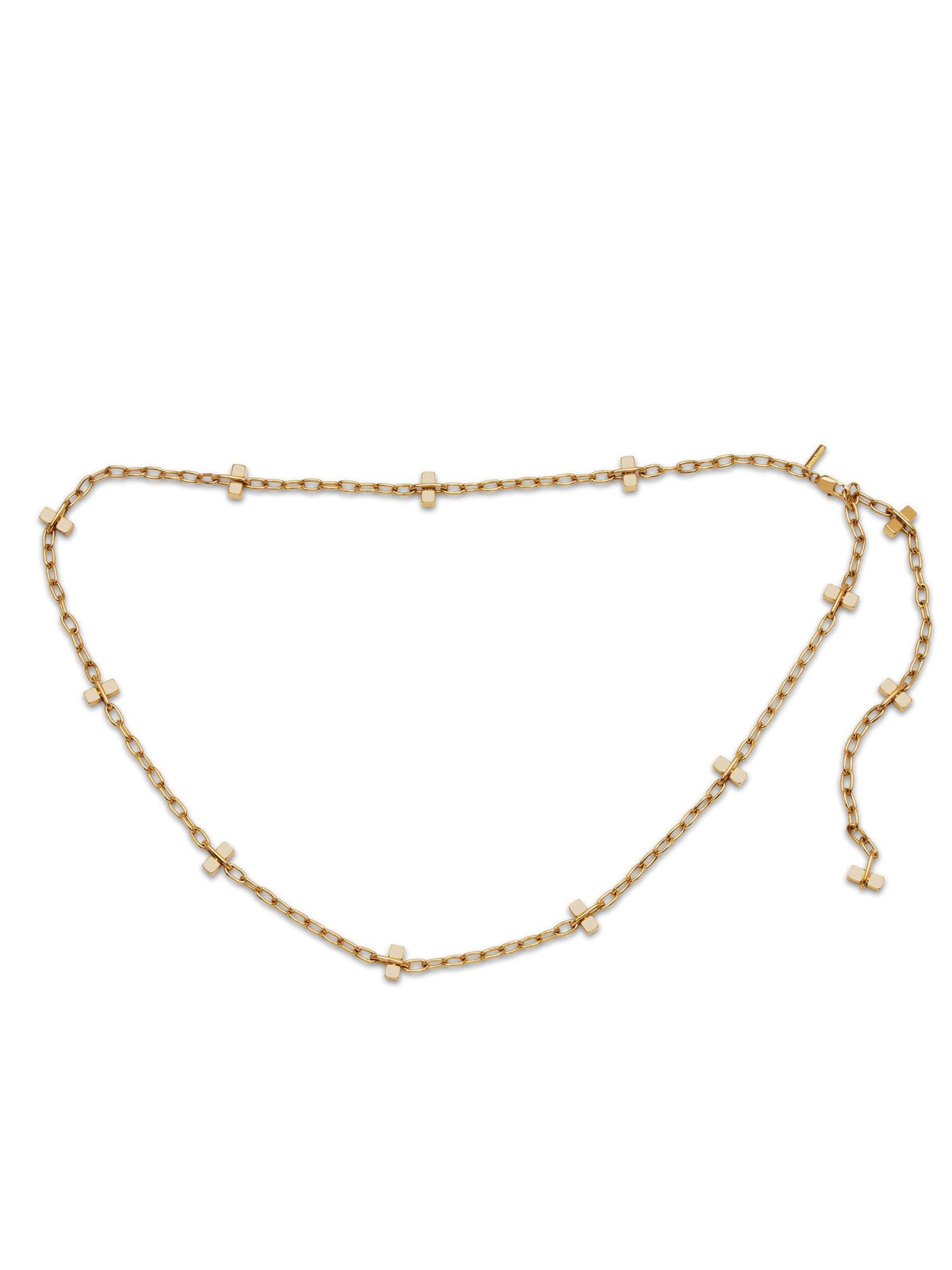 Gold Blockbuster Lite Long Necklace-Necklaces-JAREDJAMIN Jewelry Online-JAREDJAMIN