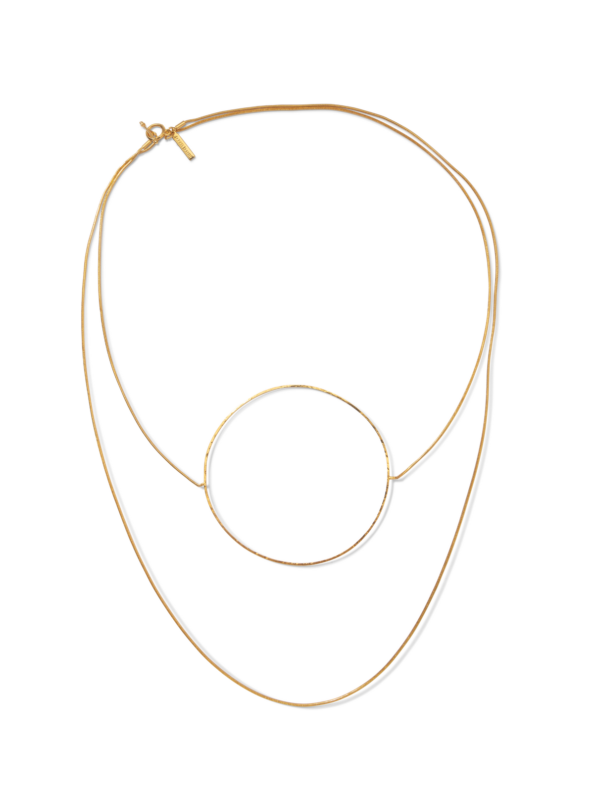 Gold Halo Necklace-Necklaces-JAREDJAMIN Jewelry Online-JAREDJAMIN - Fashion Jewelry &amp; Accessories