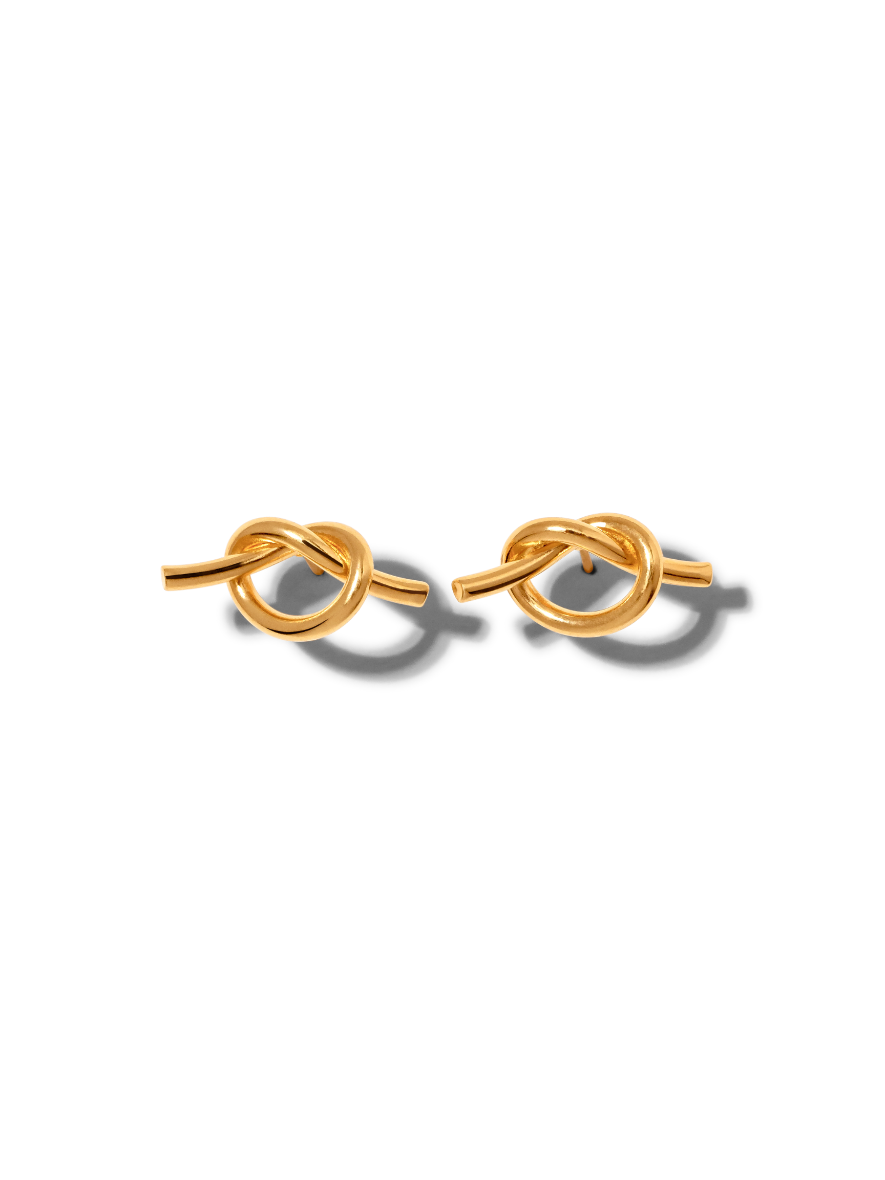 Why Knot Stud Earrings-Earrings-JAREDJAMIN Jewelry Online-Gold-JAREDJAMIN - Fashion Jewelry & Accessories