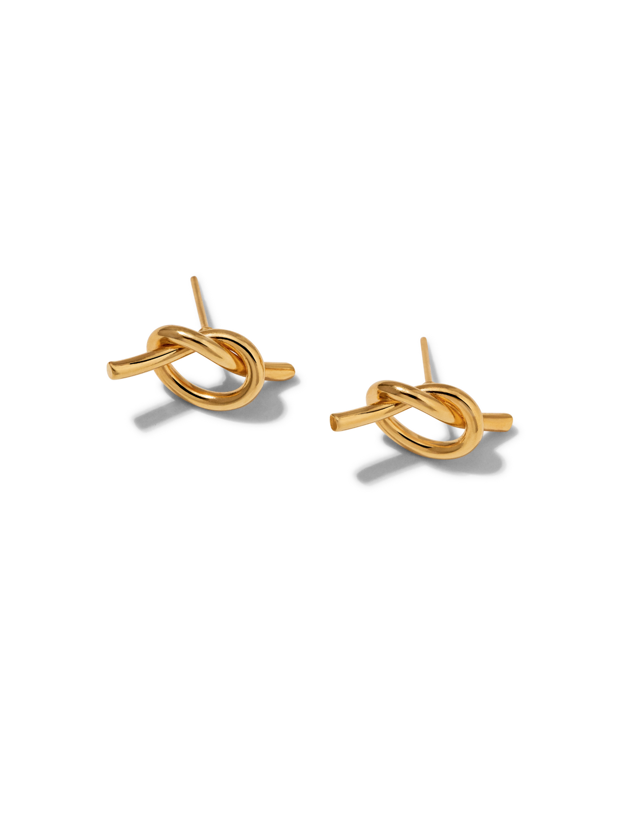 Why Knot Stud Earrings-Earrings-JAREDJAMIN Jewelry Online-Gold-JAREDJAMIN - Fashion Jewelry &amp; Accessories