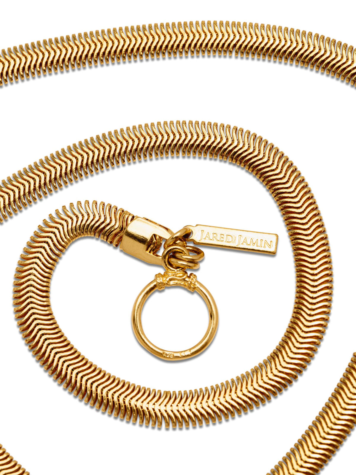 Gold Lulu Pendant Chain Necklace-Necklaces-JAREDJAMIN Jewelry Online-JAREDJAMIN