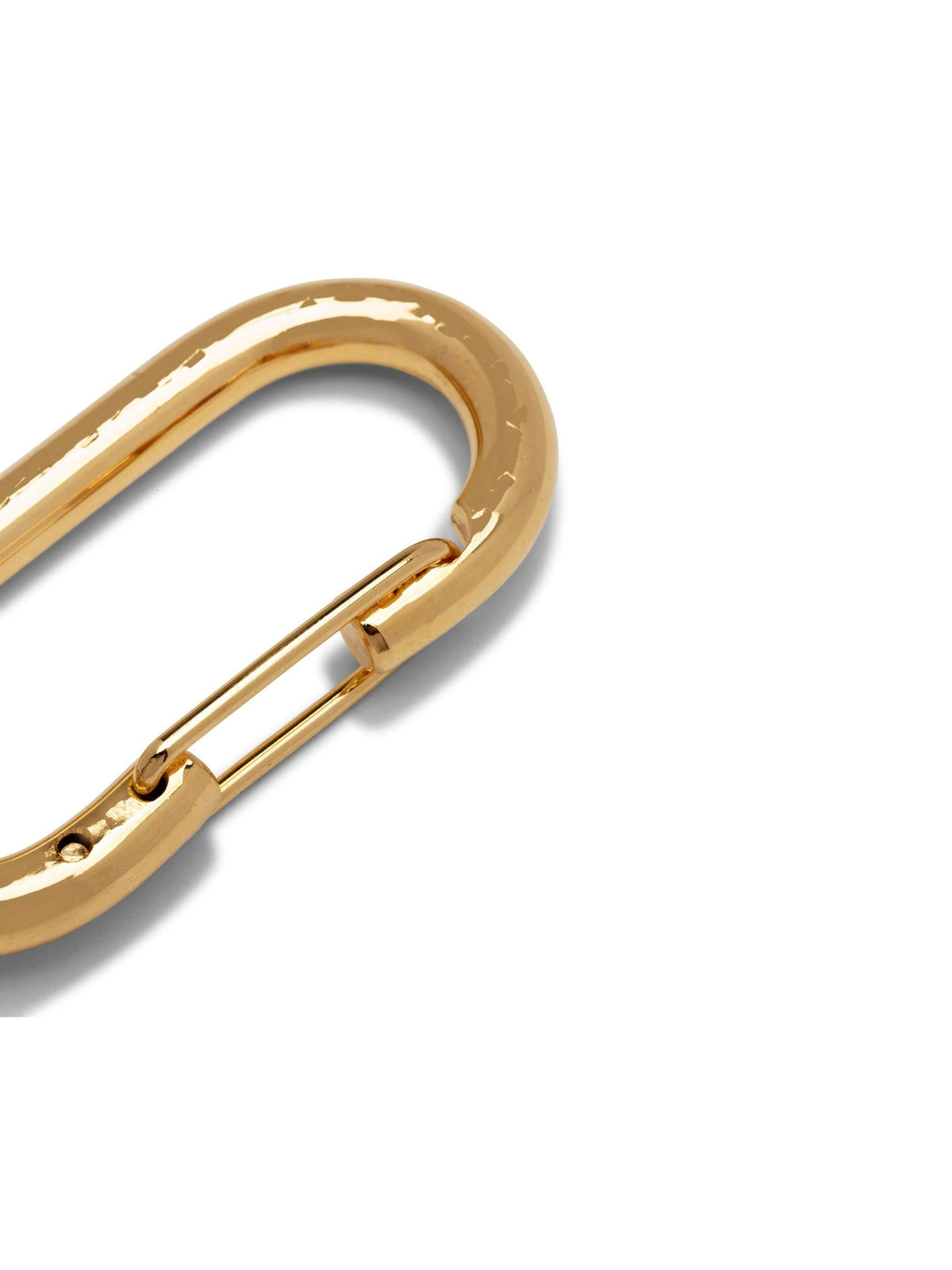 Gold Medium Oval Carabiner Clicker Clasp-Pendant Charms-JAREDJAMIN Jewelry Online-JAREDJAMIN