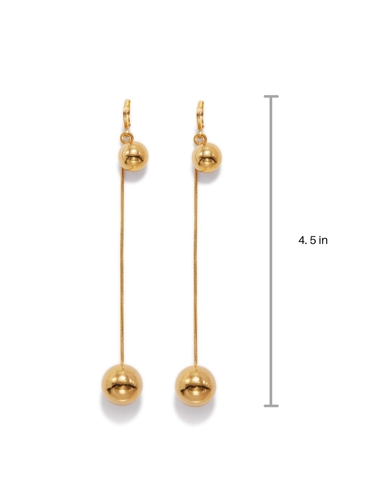 Gold Orbita Swing Hook Earrings-Earrings-JAREDJAMIN Jewelry Online-JARED JAMIN