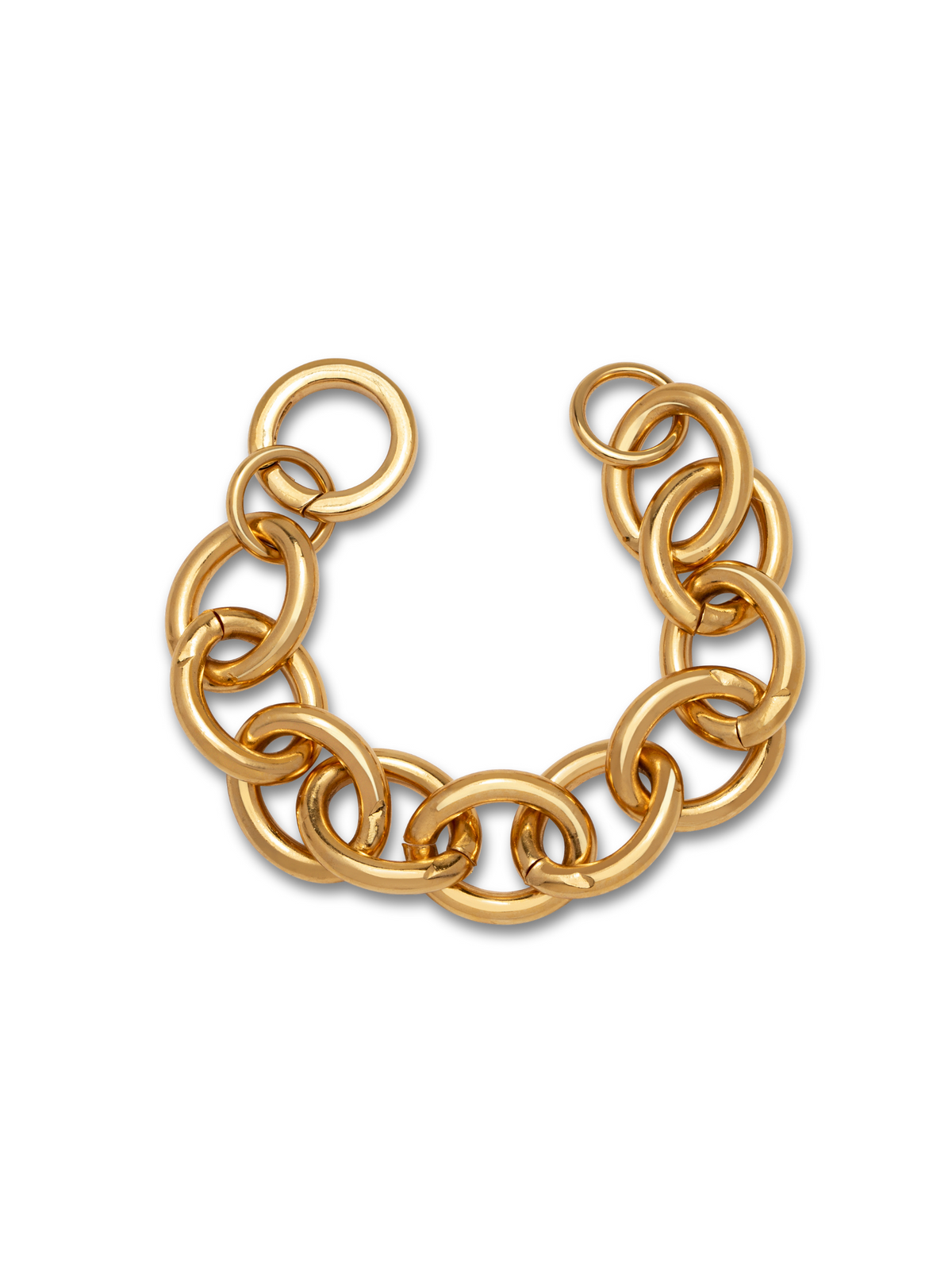 Gold Parker Link Chain Bracelet-Bracelets-JAREDJAMIN Jewelry Online-JAREDJAMIN - Fashion Jewelry &amp; Accessories