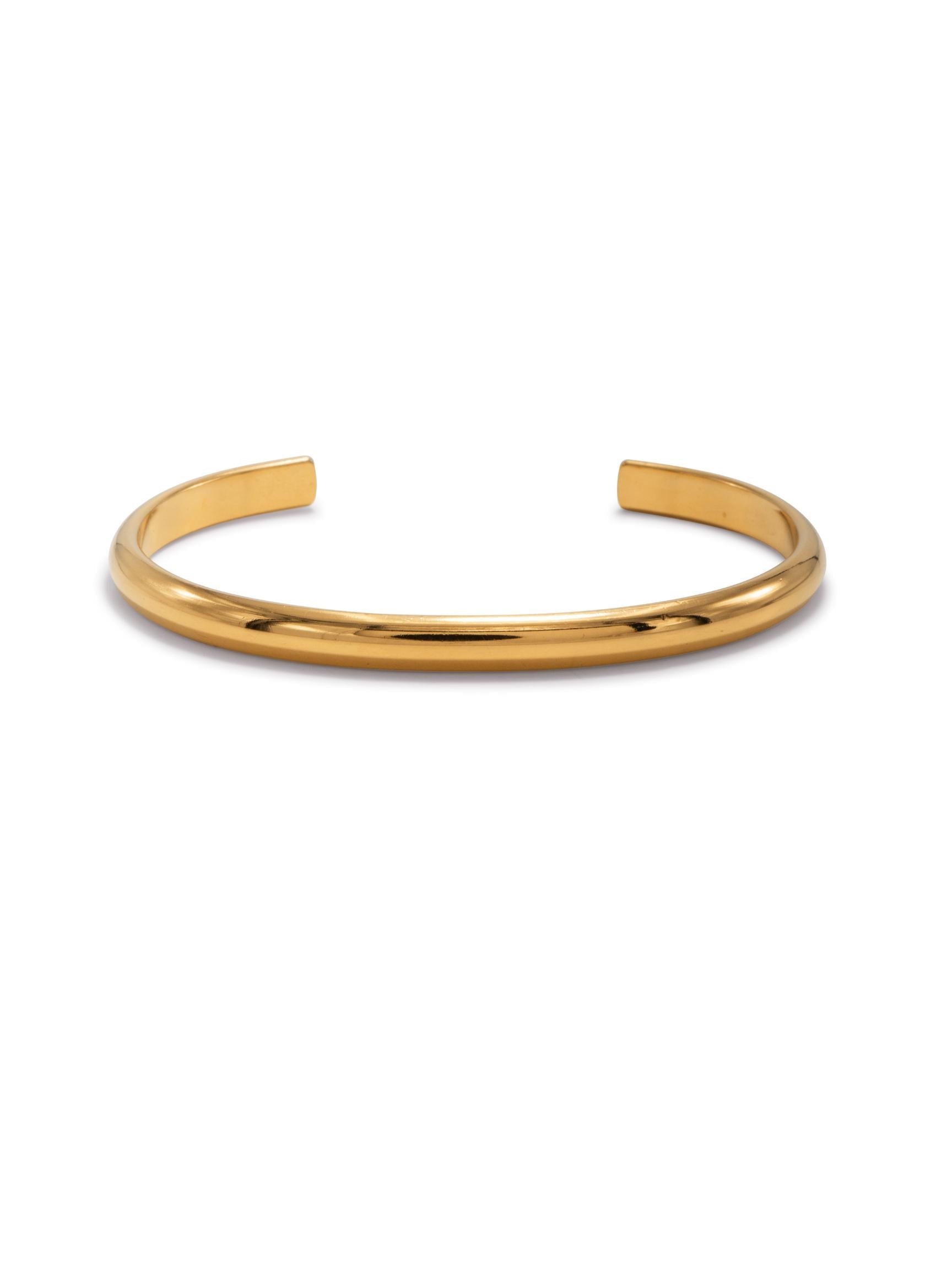 Gold Parker Cuff-Bracelets-JAREDJAMIN Jewelry Online-JAREDJAMIN