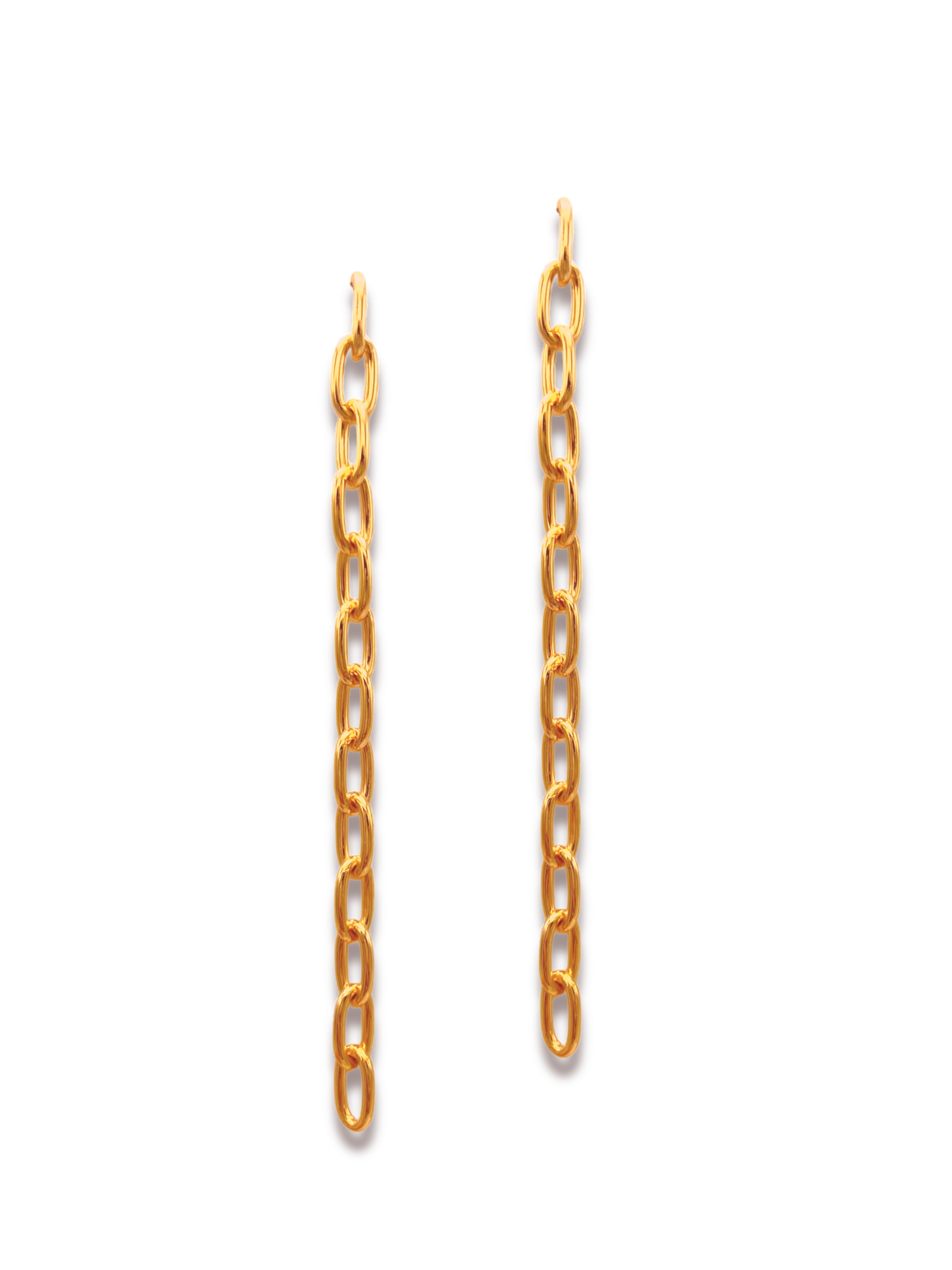 Chain Reaction Dangle Earrings-Earrings-JAREDJAMIN Jewelry Online-JAREDJAMIN - Fashion Jewelry & Accessories