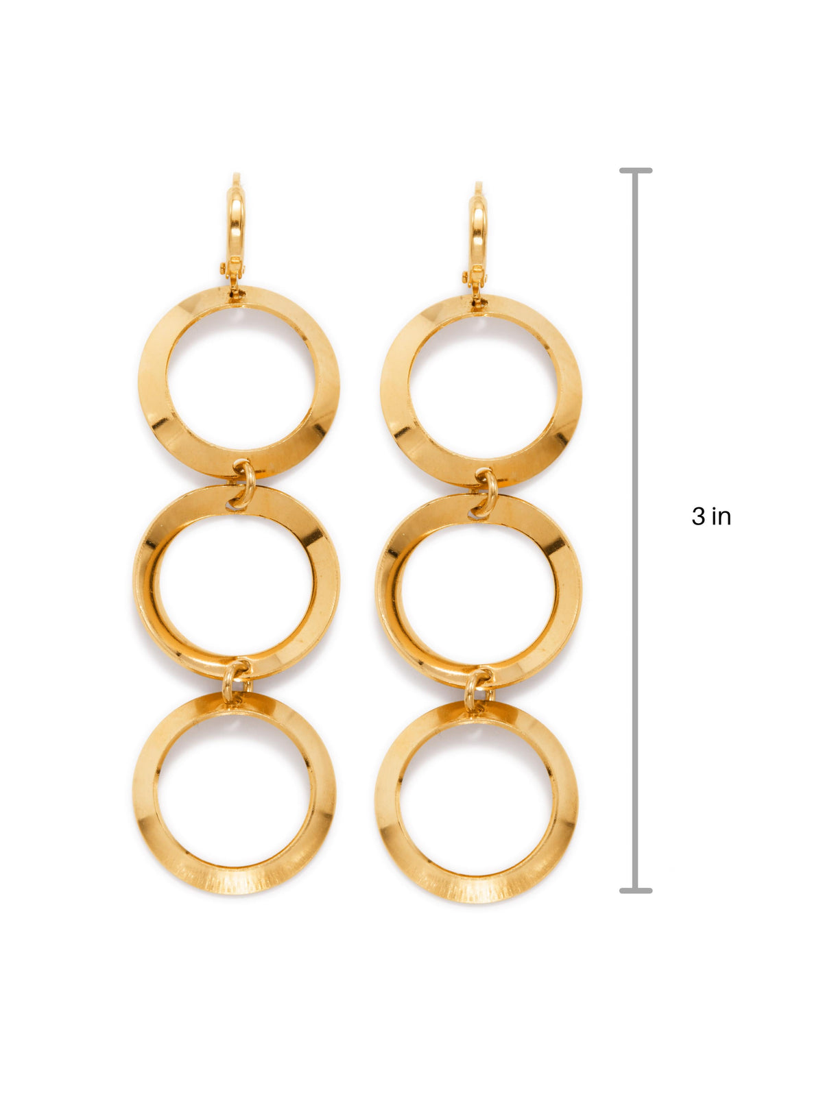 Gold Rimini Hoop Earrings-Earrings-JAREDJAMIN Jewelry Online-JARED JAMIN