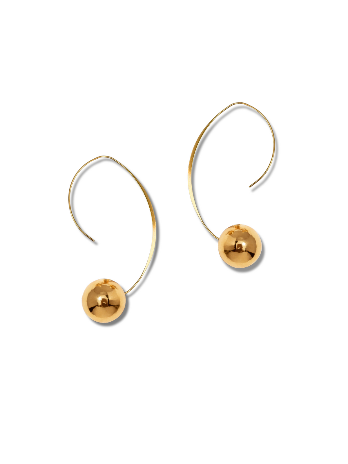 Cherry Hook Earrings-Earrings-JAREDJAMIN Jewelry Online-Gold-JAREDJAMIN - Fashion Jewelry &amp; Accessories