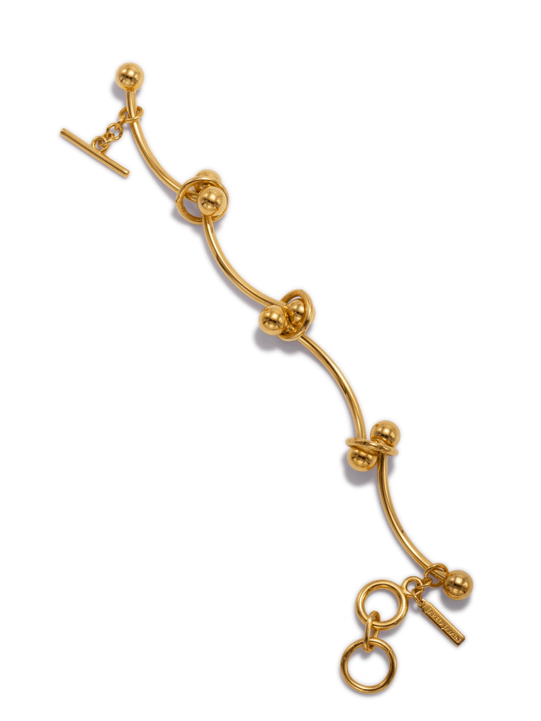 Gold Smaller Orbita Nova Bracelet-Bracelets-JAREDJAMIN Jewelry Online-JAREDJAMIN