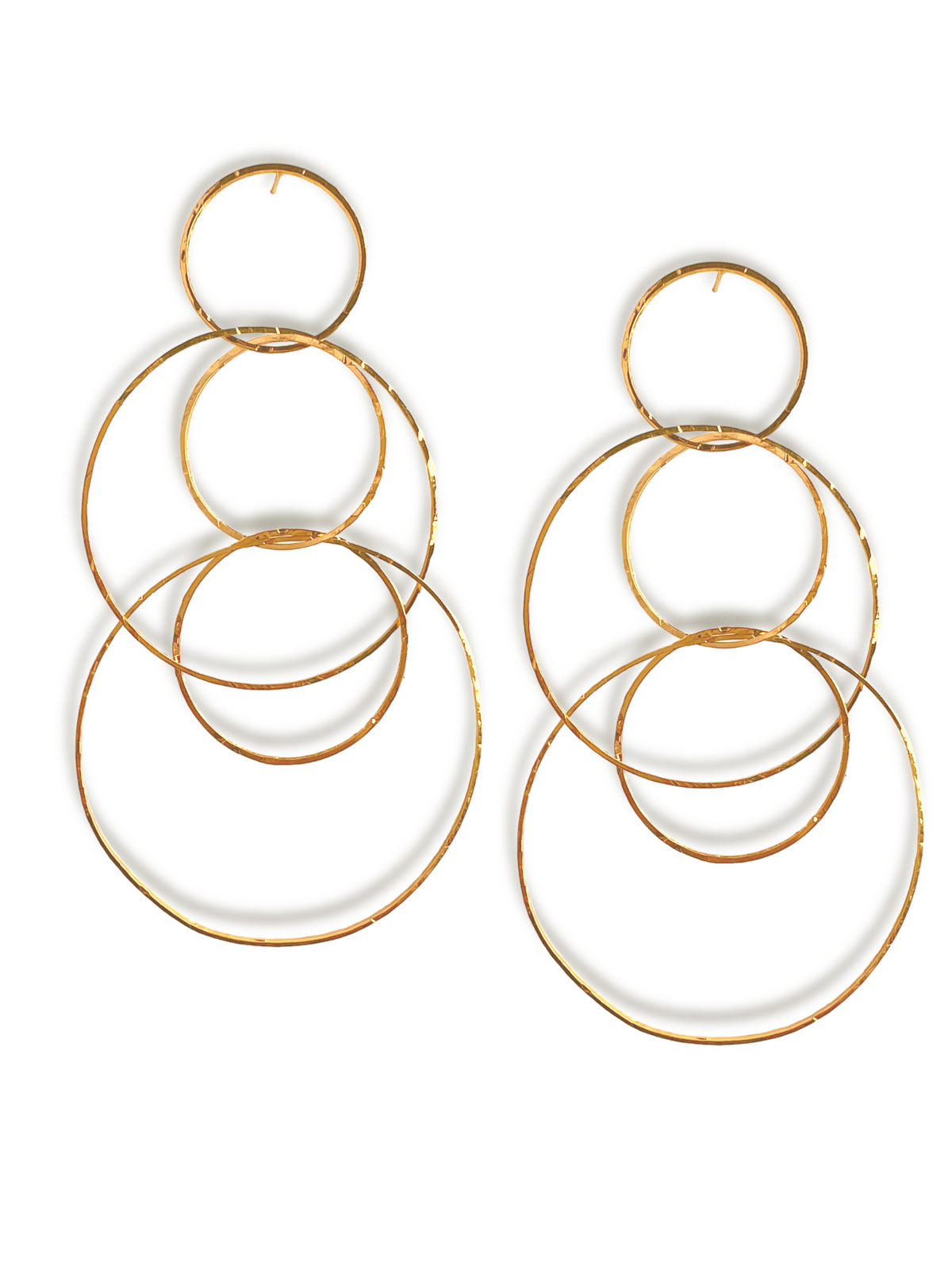 Halo Lindy Earrings-Earrings-JAREDJAMIN Jewelry Online-JAREDJAMIN - Fashion Jewelry &amp; Accessories