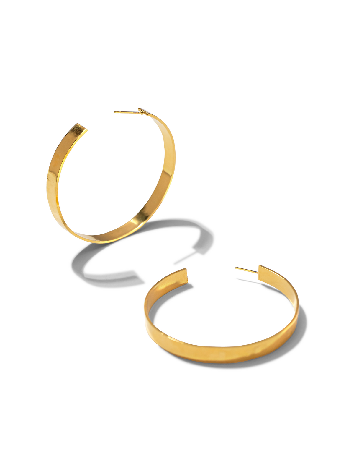 Gold Heather Hoop Earrings-Earrings-JAREDJAMIN Jewelry Online-JAREDJAMIN - Fashion Jewelry &amp; Accessories