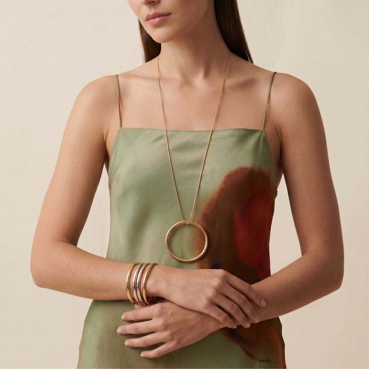 Heavenly Hoop Bangle Pendant