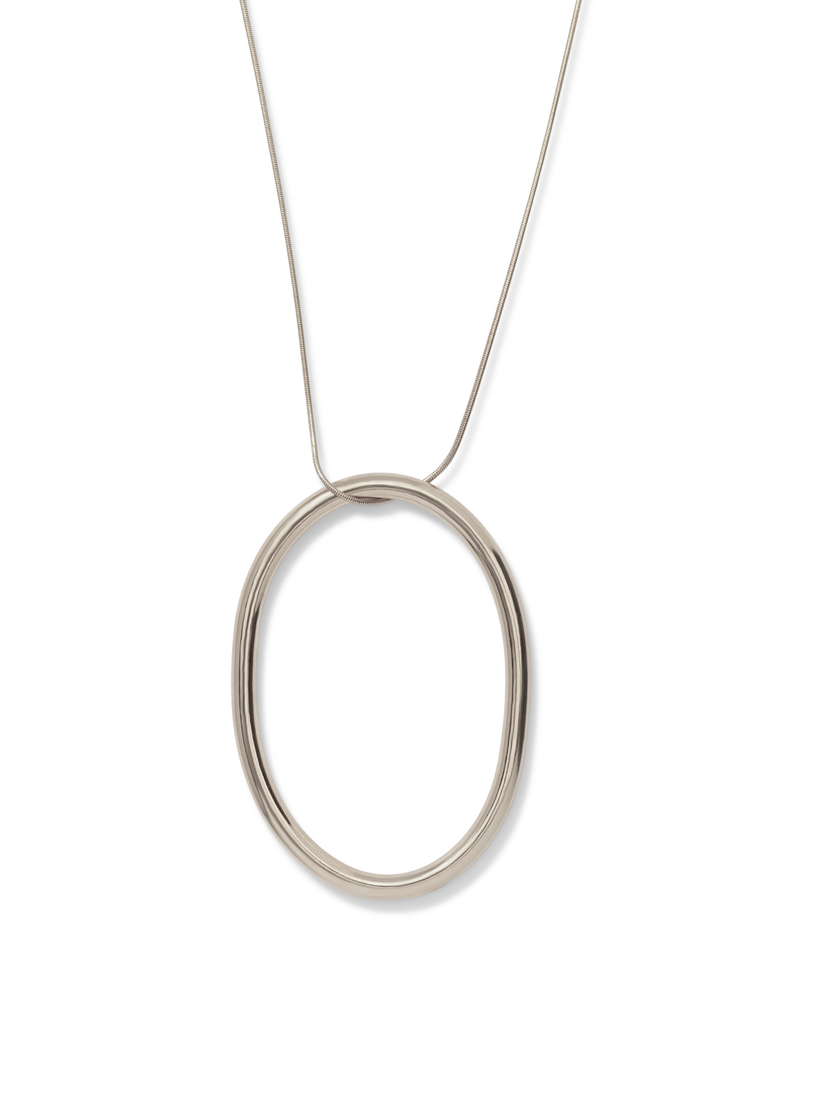 Heavenly Hoop Oval Pendant