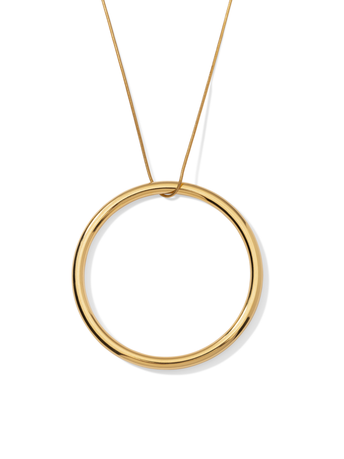 Heavenly Hoop Pendant Necklace-Necklaces-JAREDJAMIN Jewelry Online-JAREDJAMIN - Fashion Jewelry &amp; Accessories