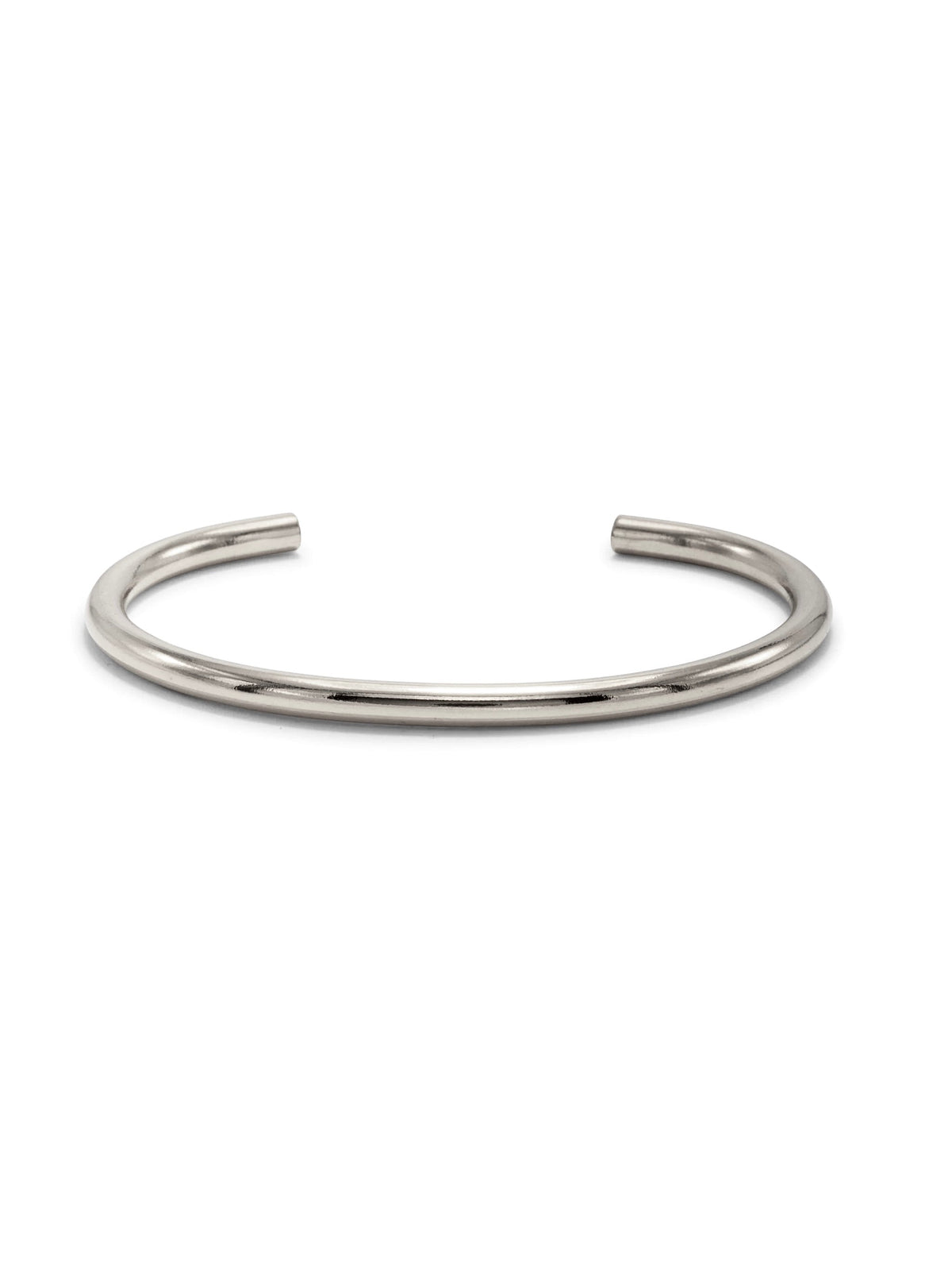 Silver Tubular Cuff-Bracelets-JAREDJAMIN Jewelry Online-Small-JAREDJAMIN