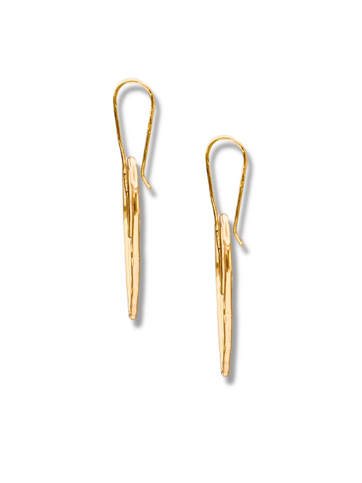 Heart shaped 2025 earrings gold online