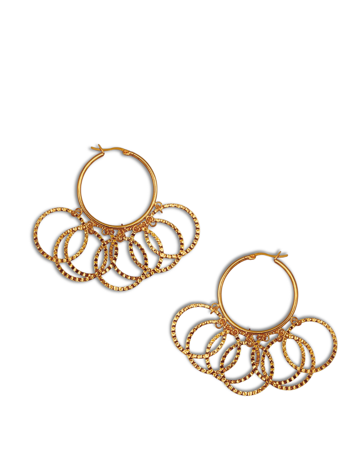 Zephyr Hoop Click-Top Earrings-Earrings-JAREDJAMIN Jewelry Online-JAREDJAMIN - Fashion Jewelry &amp; Accessories