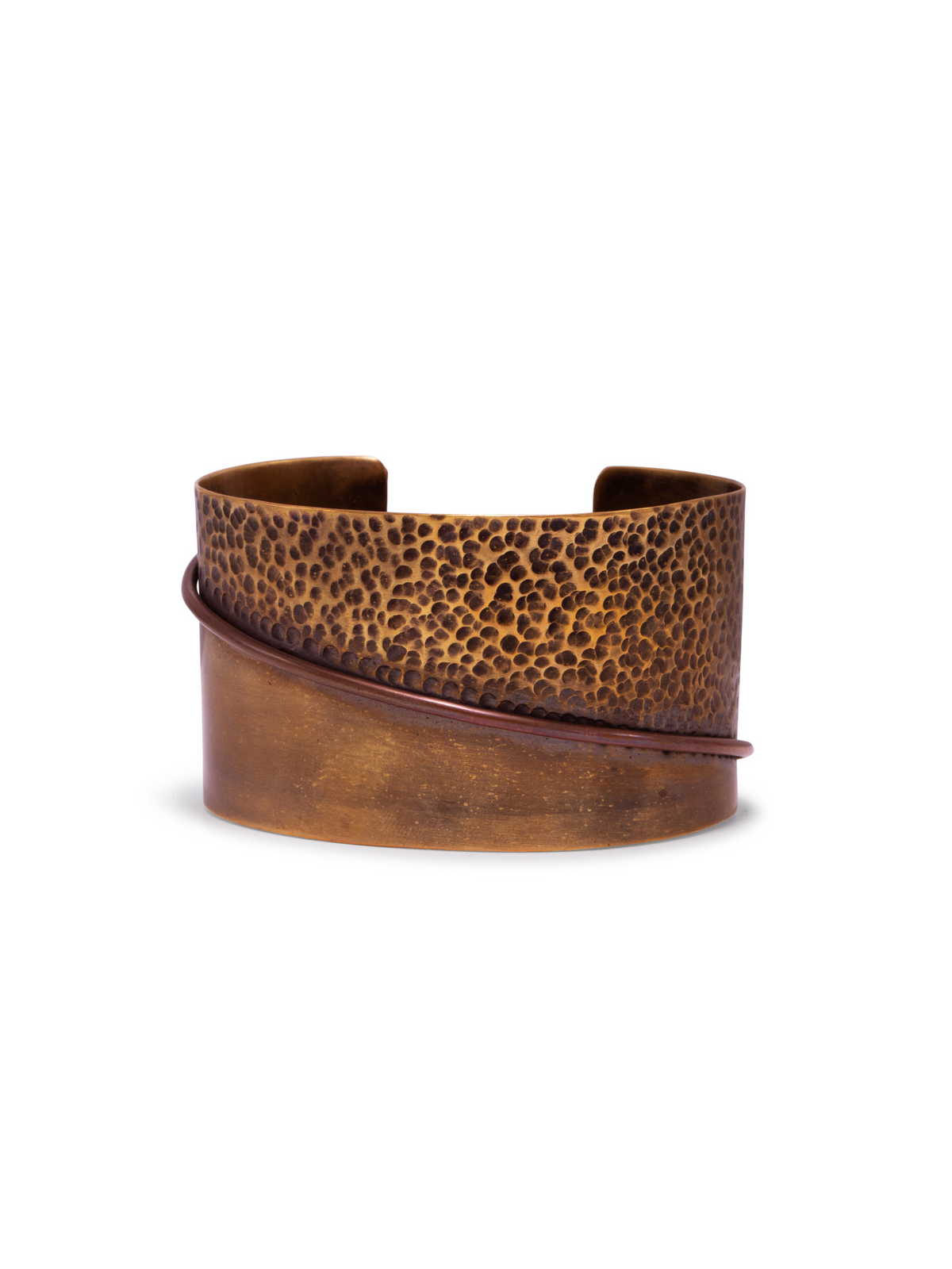 Tribella Antique Finish Cuff Bracelet-Bracelets-JAREDJAMIN Jewelry Online-JAREDJAMIN - Fashion Jewelry &amp; Accessories