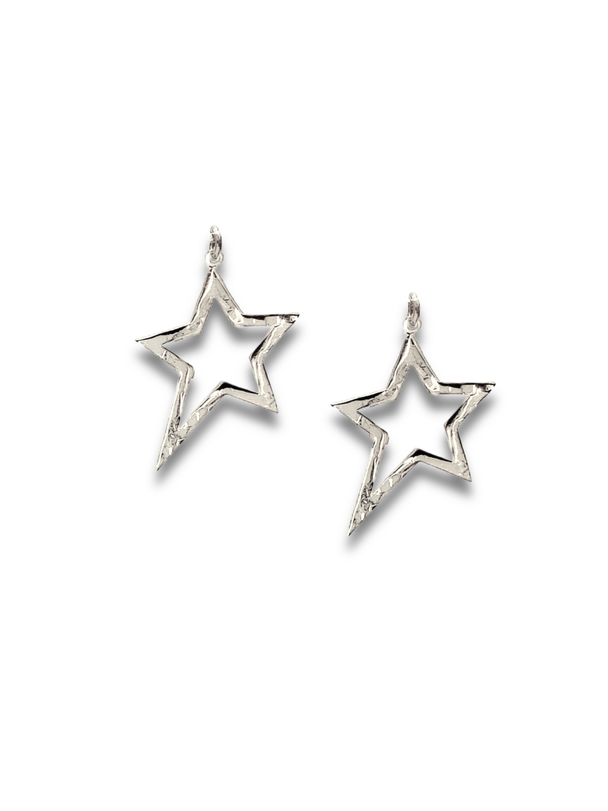 Silver Shooting Star Dust Earring Charms-Womens Charms for Earrings-JAREDJAMIN Jewelry Online-JAREDJAMIN - Fashion Jewelry &amp; Accessories