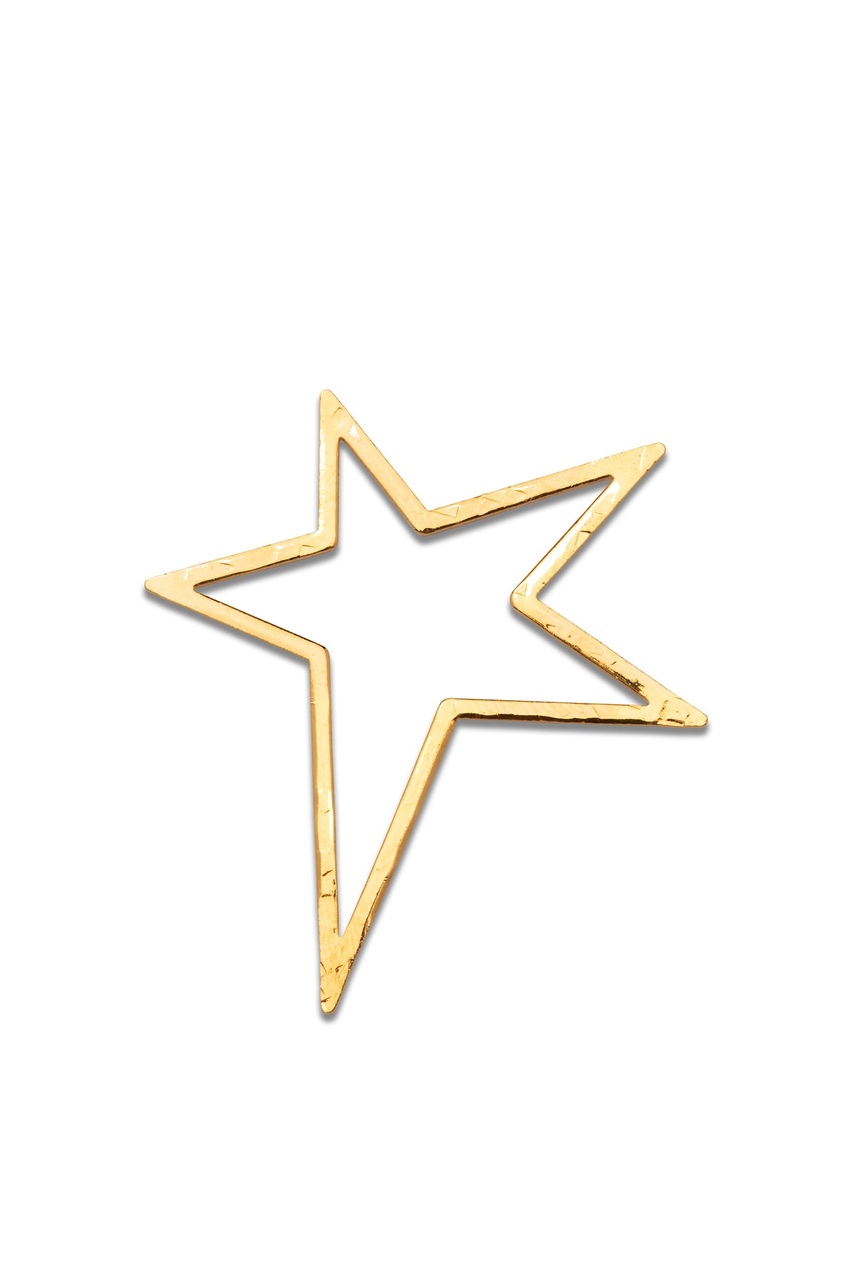 Gold Large Shooting Star Pendant Charm-Pendant Charms-JAREDJAMIN Jewelry Online-JAREDJAMIN - Fashion Jewelry &amp; Accessories