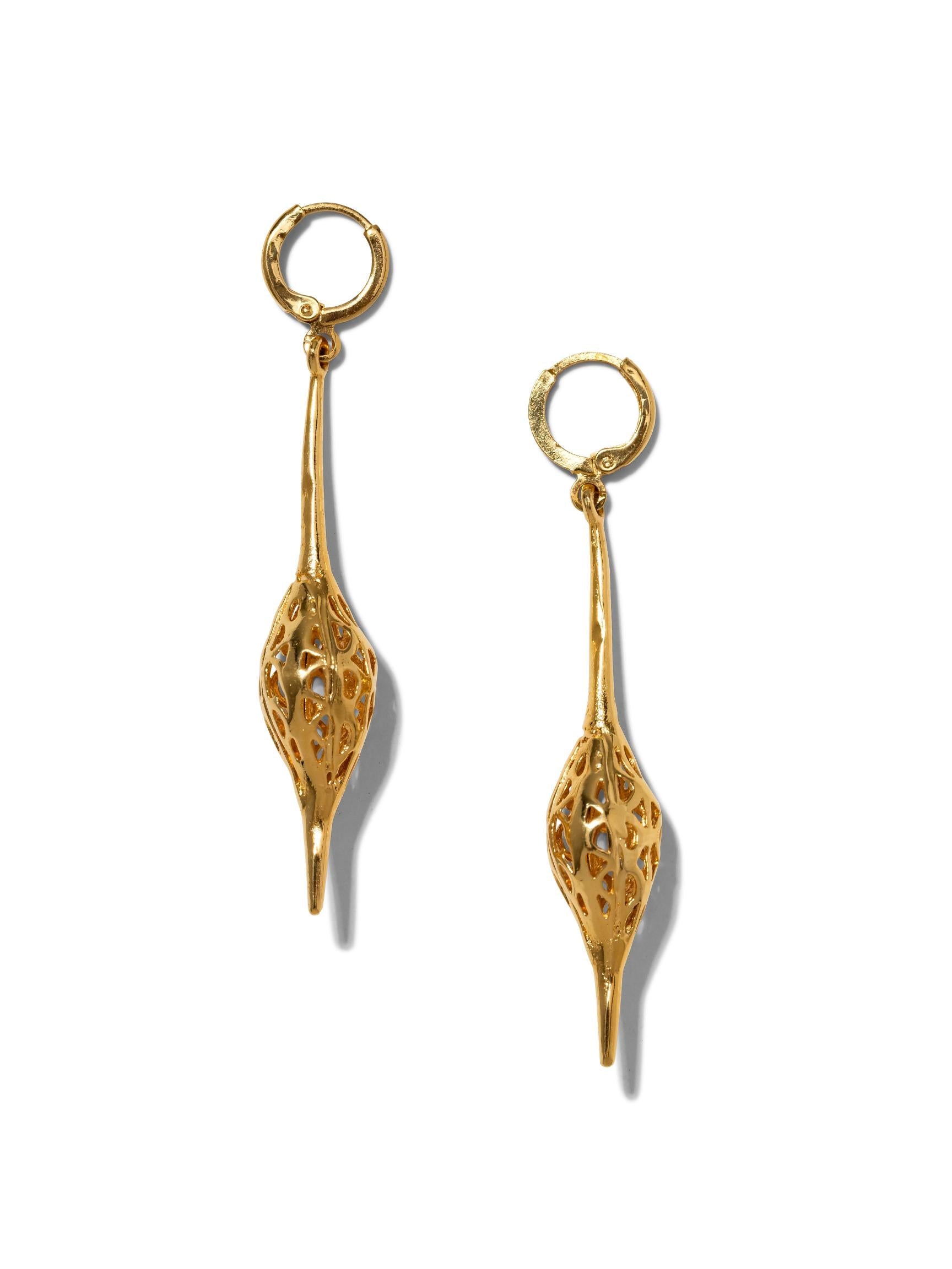 Jeannie Drop Lever Back Earrings-Earrings-JAREDJAMIN Jewelry Online-JAREDJAMIN