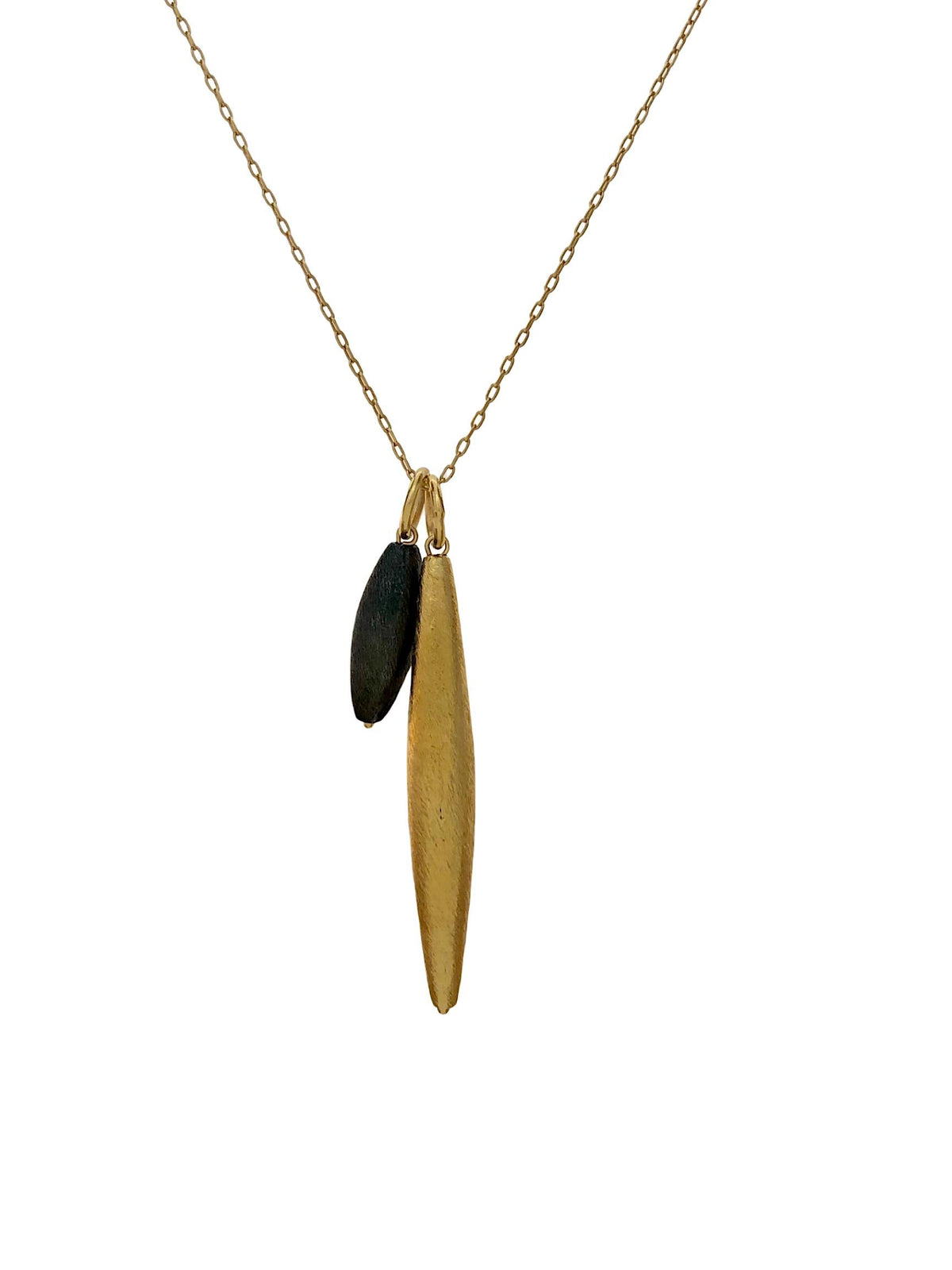 Zeppelin Gold Necklace Pendant Charm-Pendant Charms-JAREDJAMIN Jewelry Online-JARED JAMIN