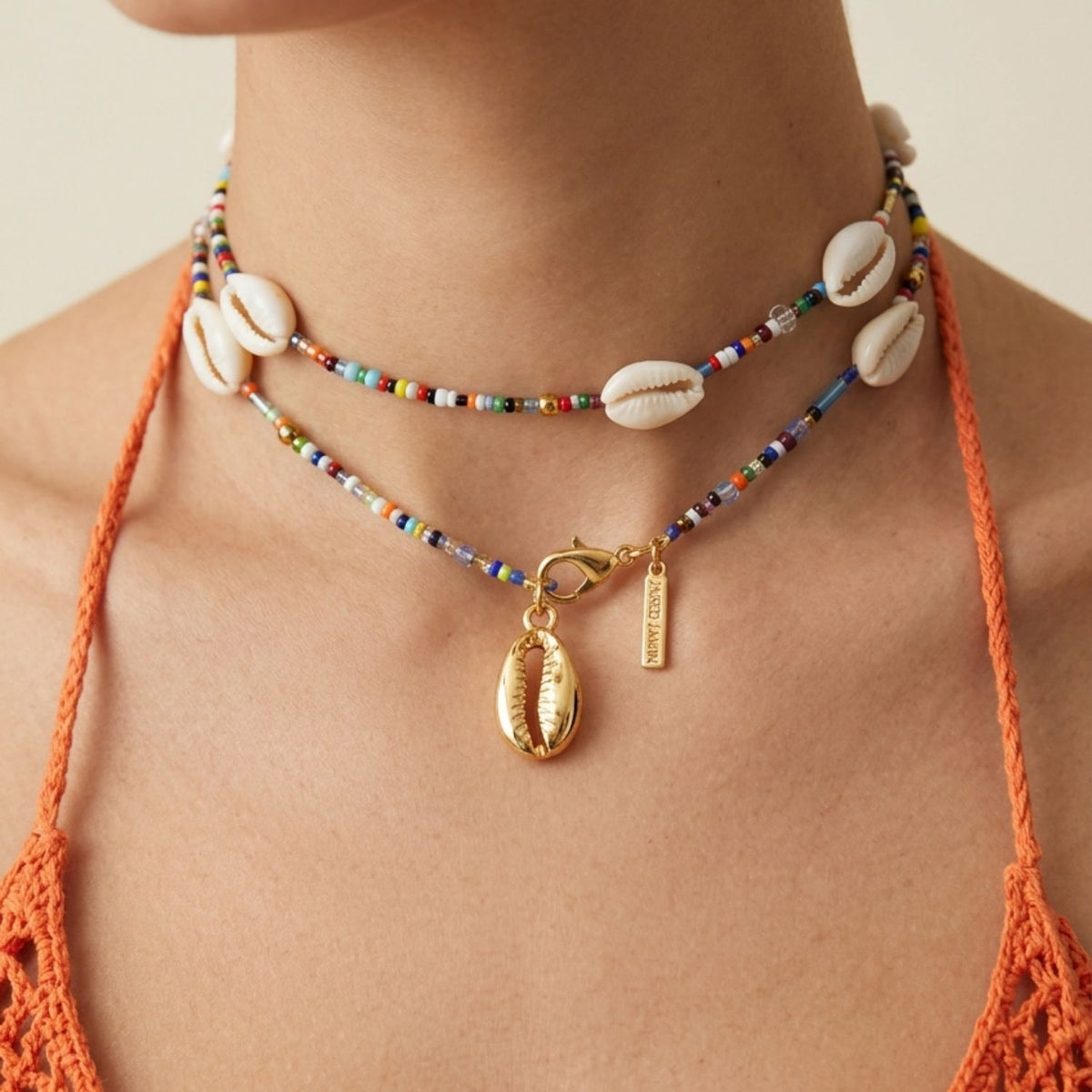 Malibu Cowrie Shell Necklace