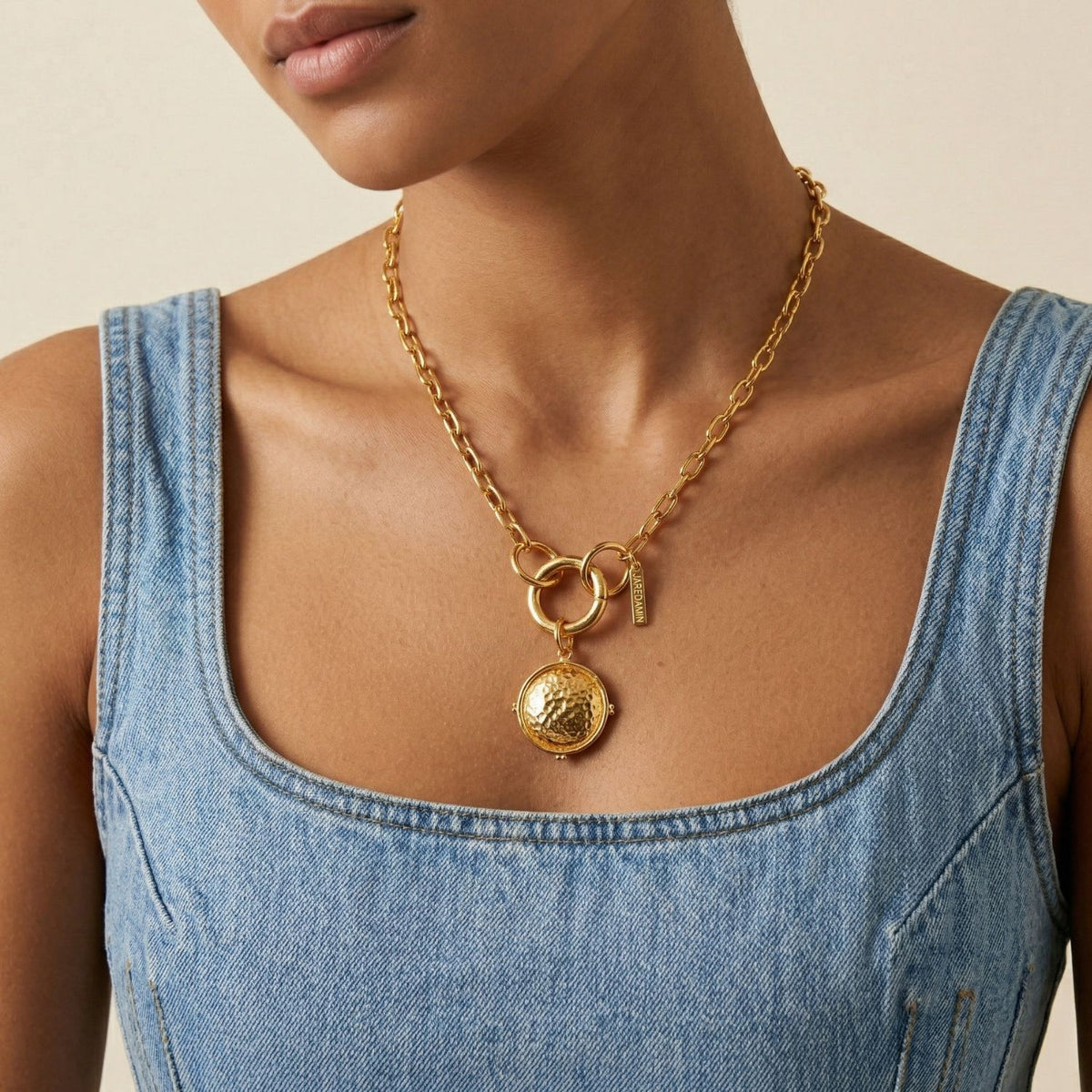 Mila Gold Pendant Charm