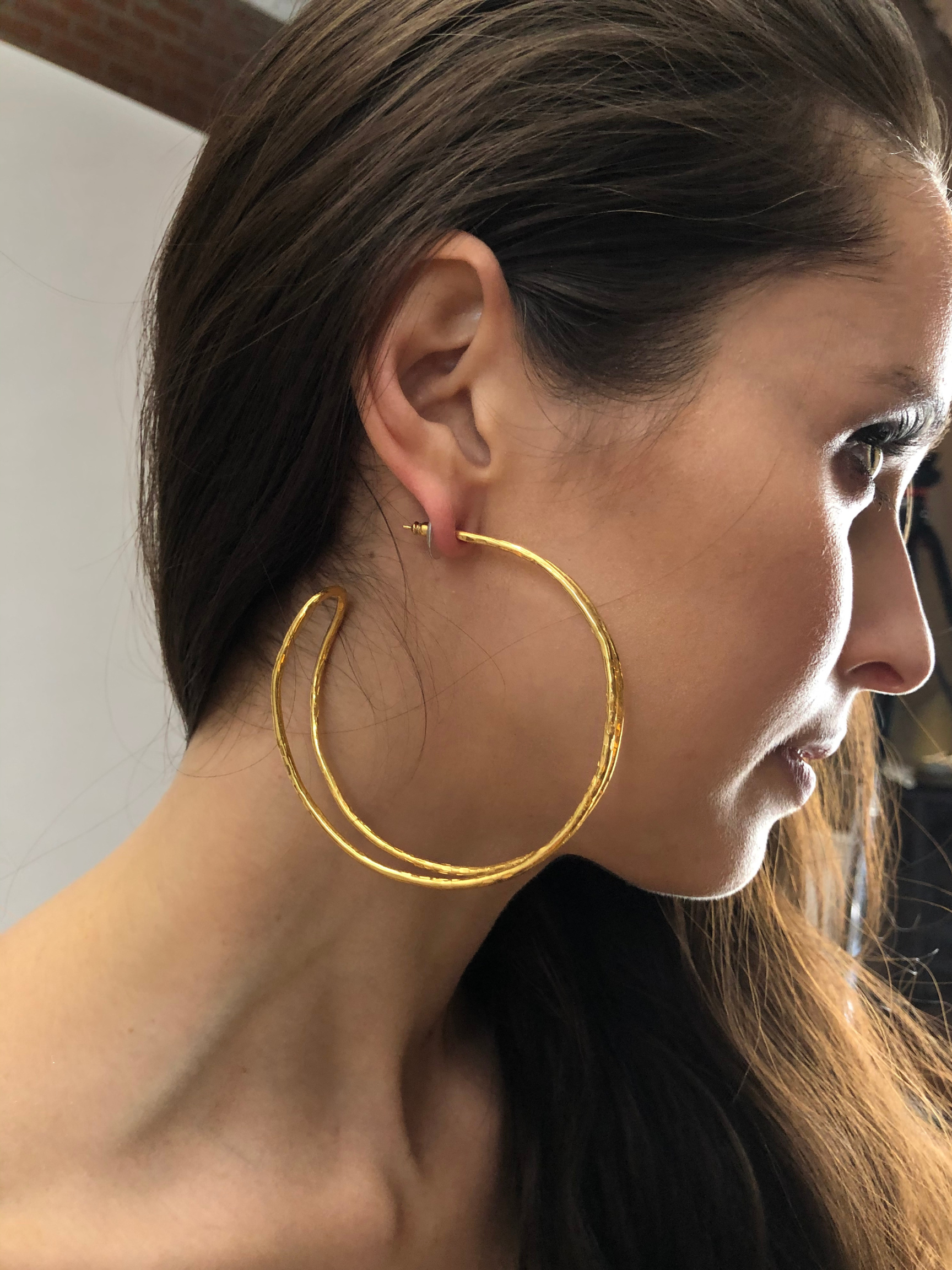 Gold Mimi Hoop Earrings-Earrings-JAREDJAMIN Jewelry Online-JARED JAMIN