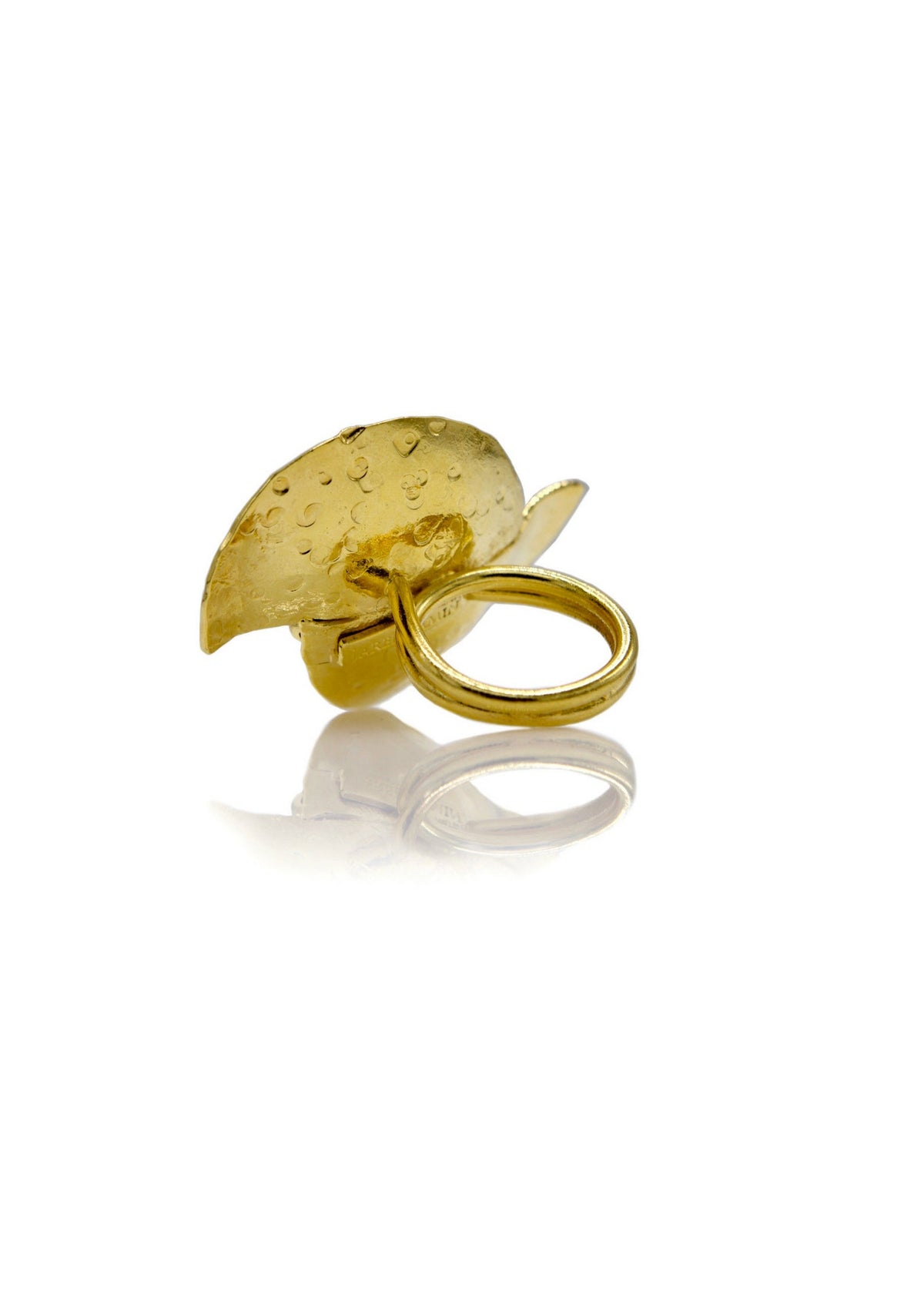 Monsoon Swirl Gold Ring-Womens rings-JAREDJAMIN Jewelry Online-JARED JAMIN