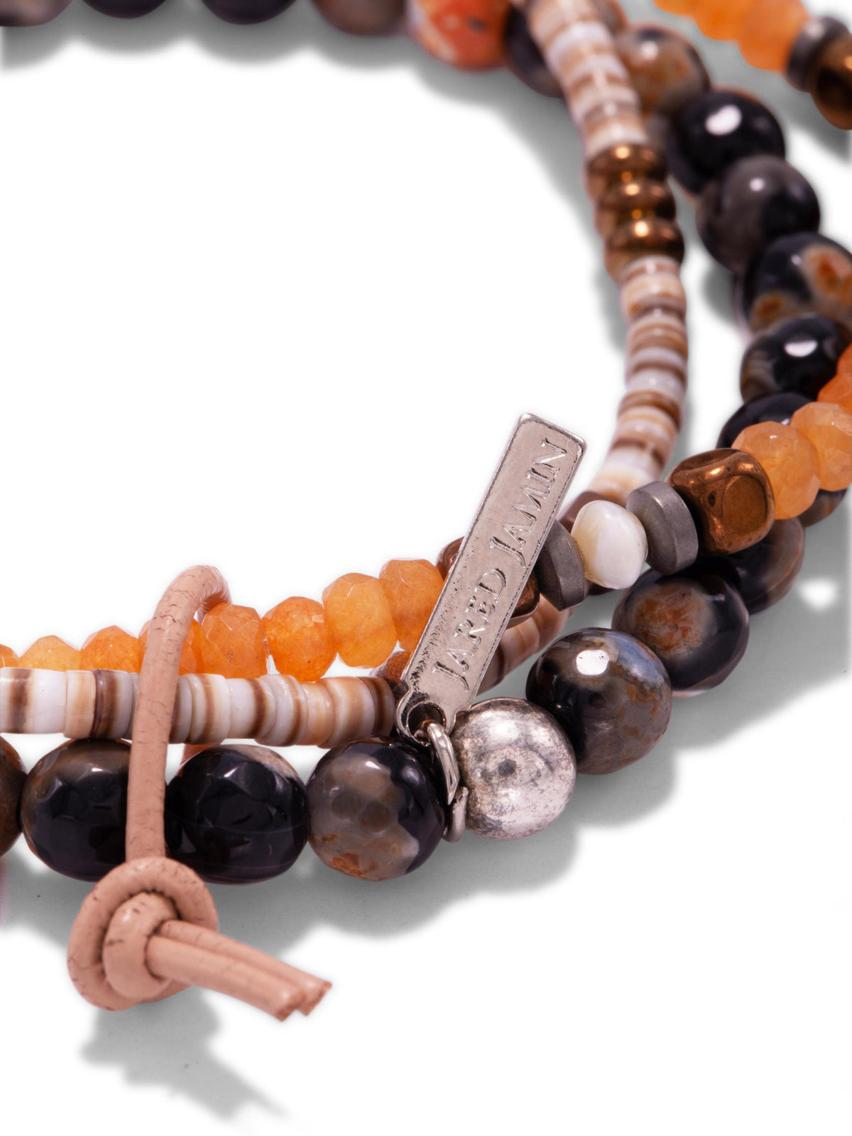 Orange Tiger Bracelet Set-Bracelets-JAREDJAMIN Jewelry Online-JAREDJAMIN - Fashion Jewelry &amp; Accessories